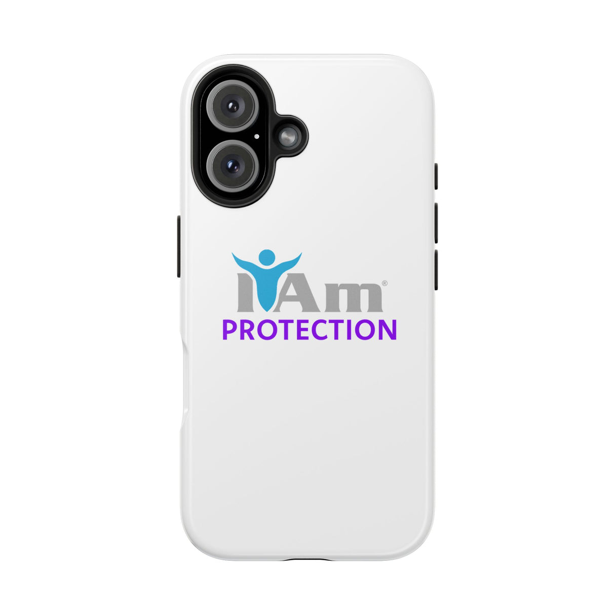 "I Am Protection" Affirmation Inspirational Tough Phone Case - I Am Protection Motivational Design