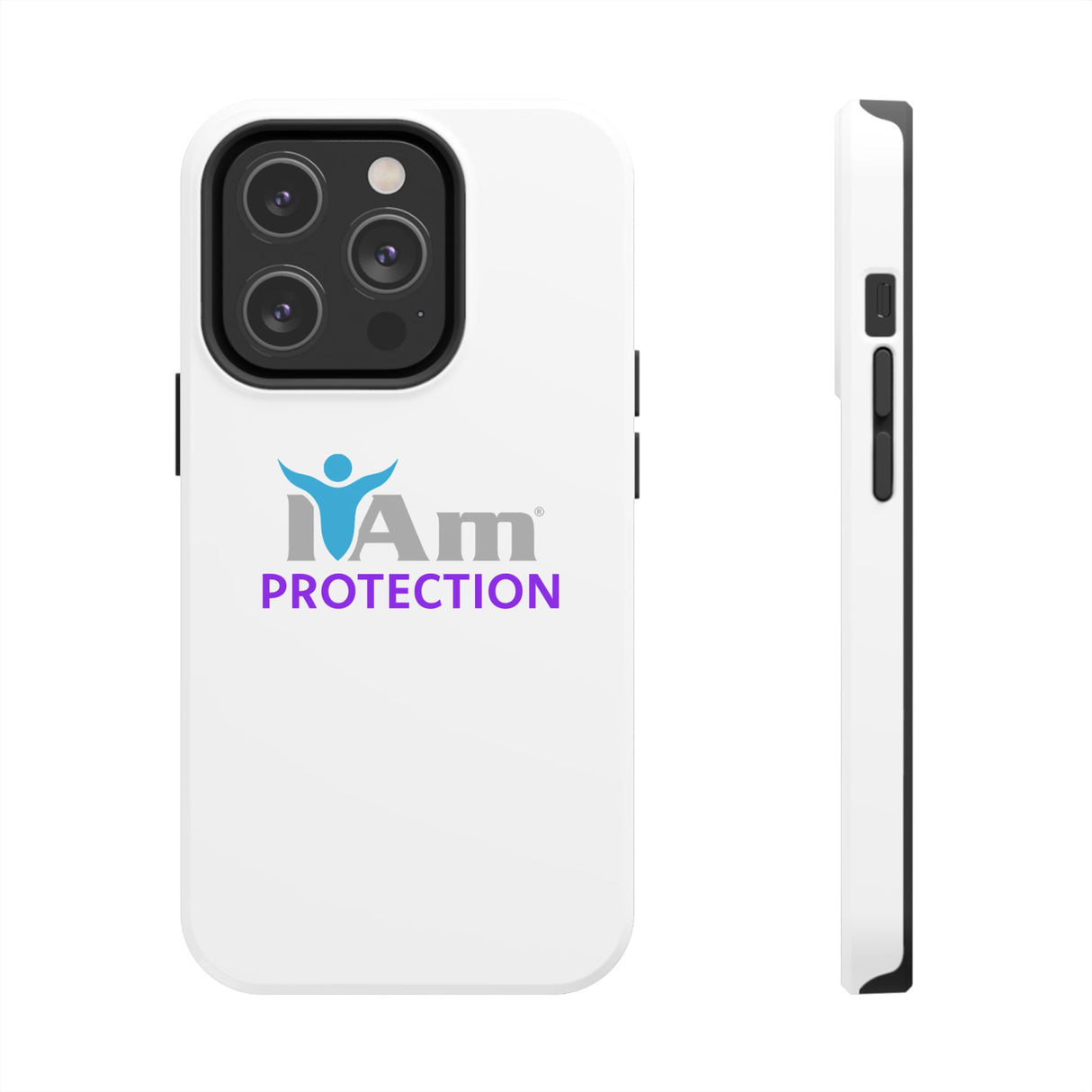 "I Am Protection" Affirmation Inspirational Tough Phone Case - I Am Protection Motivational Design