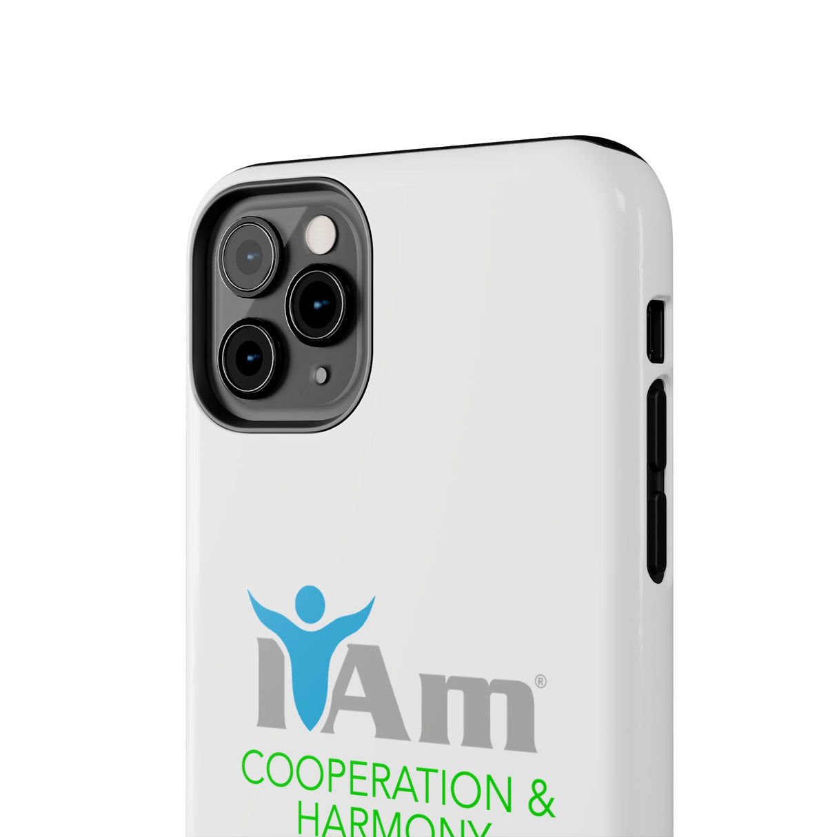 "I Am Cooperation and Harmony" Affirmation Inspirational Tough Phone Case - I Am Cooperation and Harmony Motivational Design