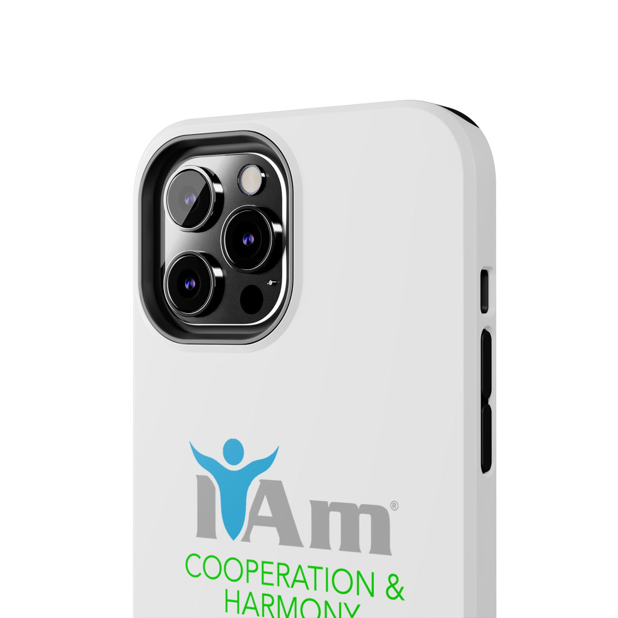 "I Am Cooperation and Harmony" Affirmation Inspirational Tough Phone Case - I Am Cooperation and Harmony Motivational Design