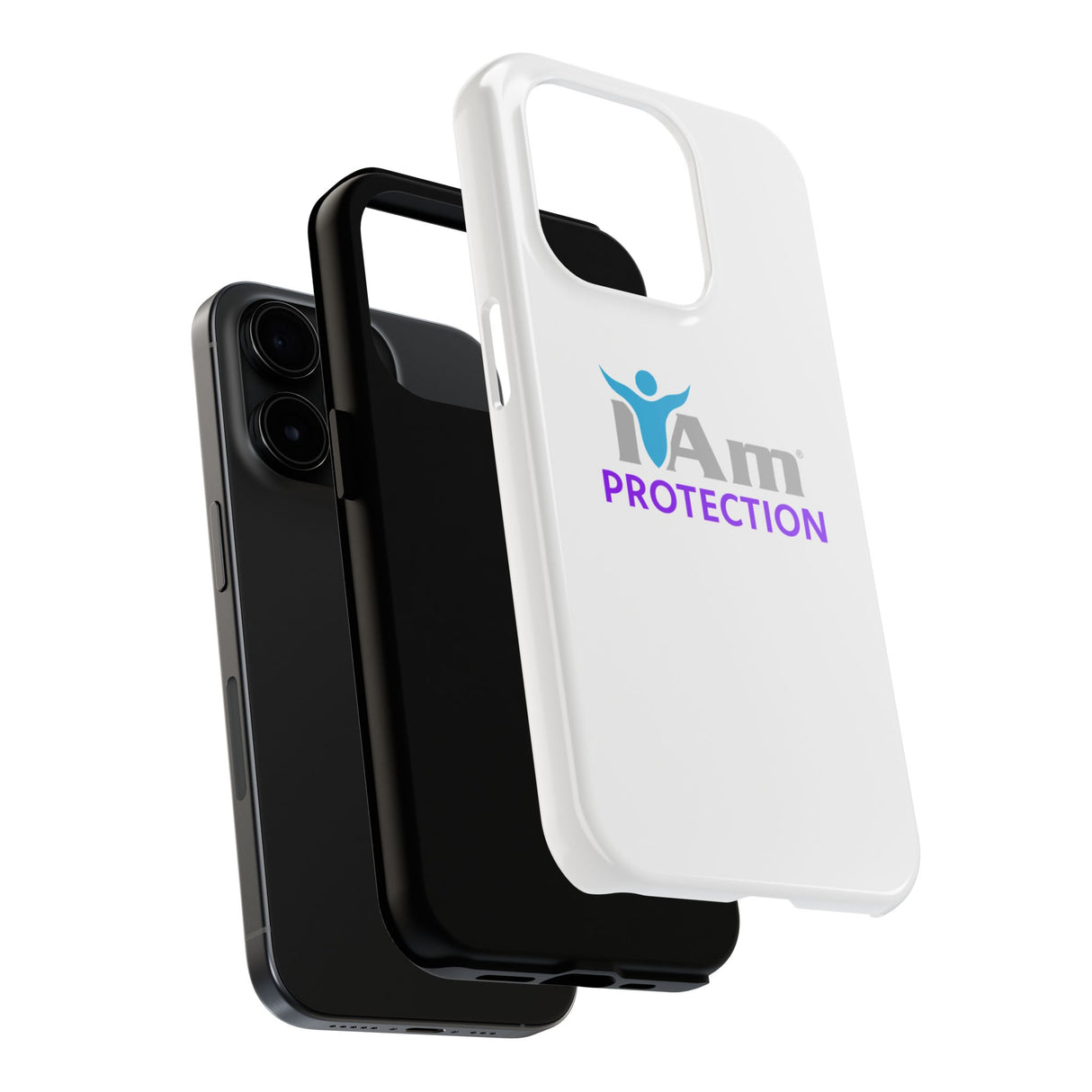 "I Am Protection" Affirmation Inspirational Tough Phone Case - I Am Protection Motivational Design
