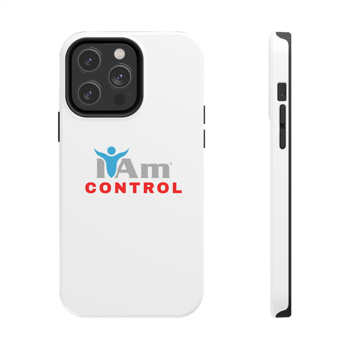 "I Am Control" Affirmation Inspirational Tough Phone Case - I Am Control Motivational Design