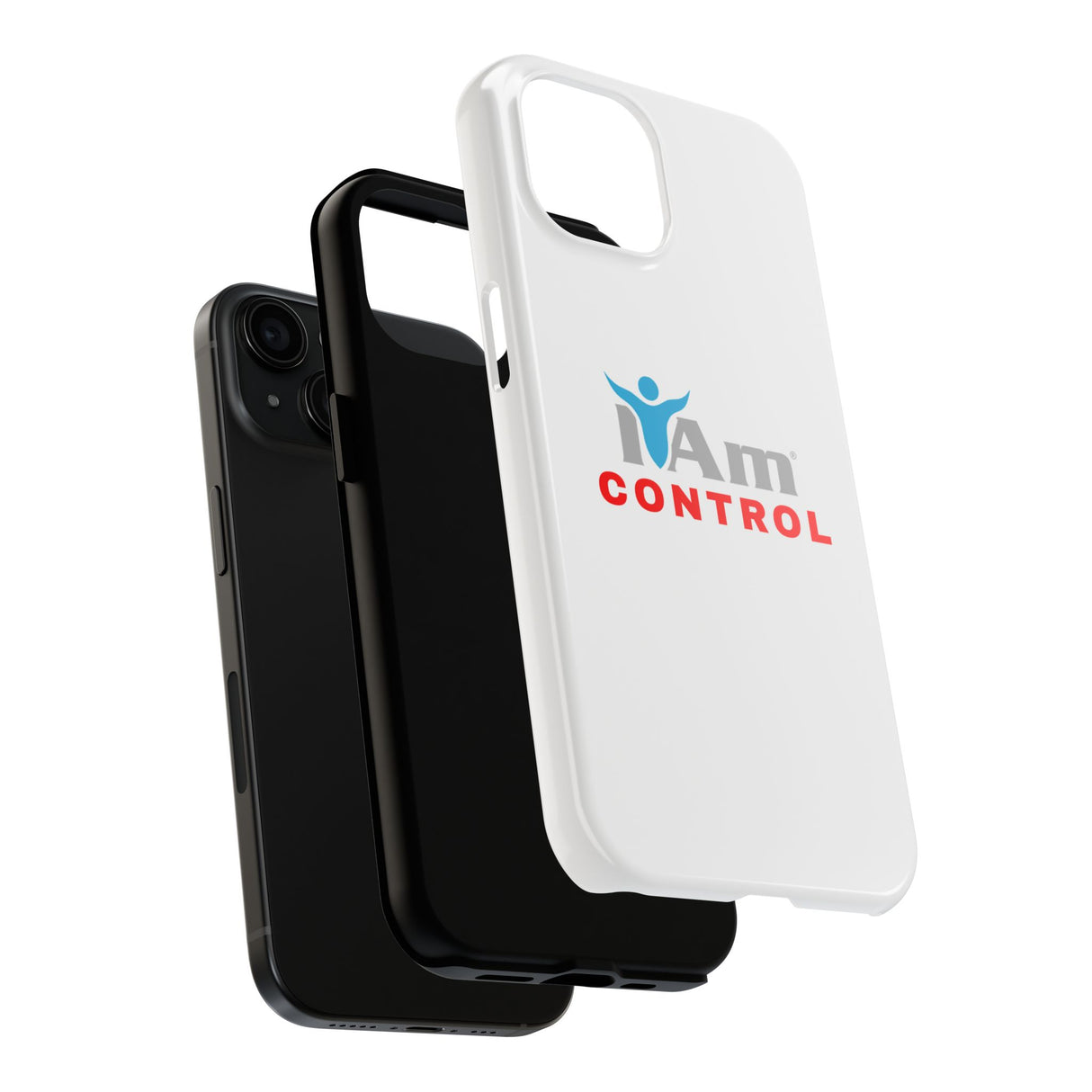 "I Am Control" Affirmation Inspirational Tough Phone Case - I Am Control Motivational Design