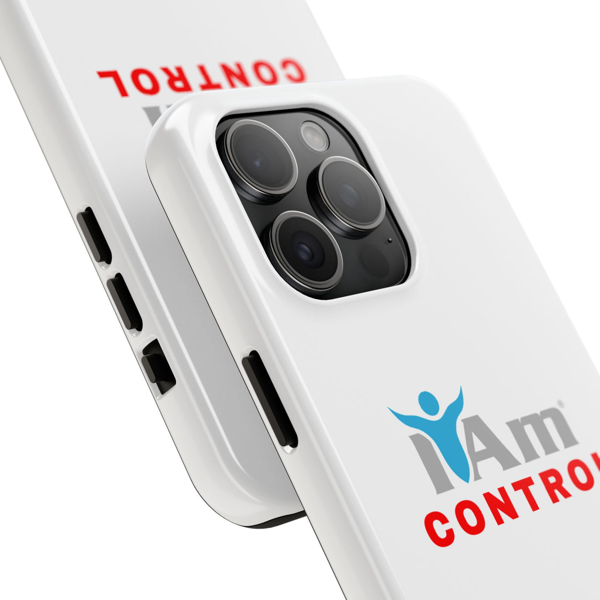 "I Am Control" Affirmation Inspirational Tough Phone Case - I Am Control Motivational Design