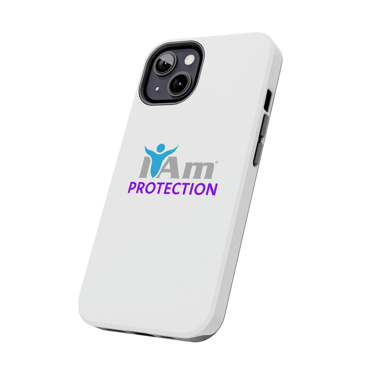 "I Am Protection" Affirmation Inspirational Tough Phone Case - I Am Protection Motivational Design