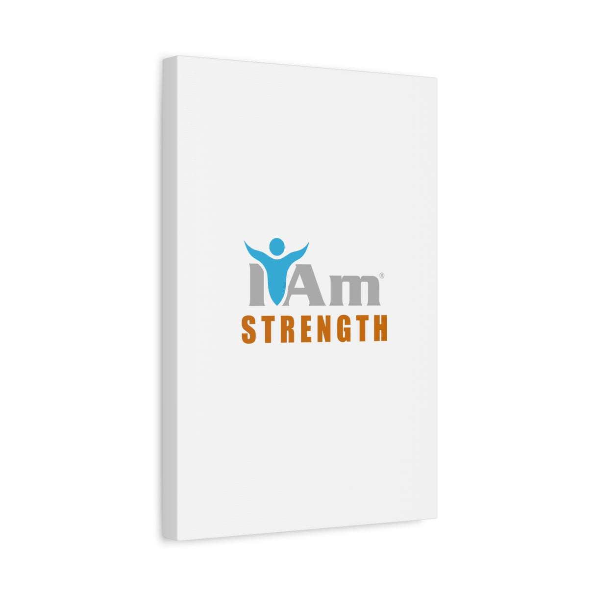 I Am Strength Canvas Wall Art - Inspirational Home Decor