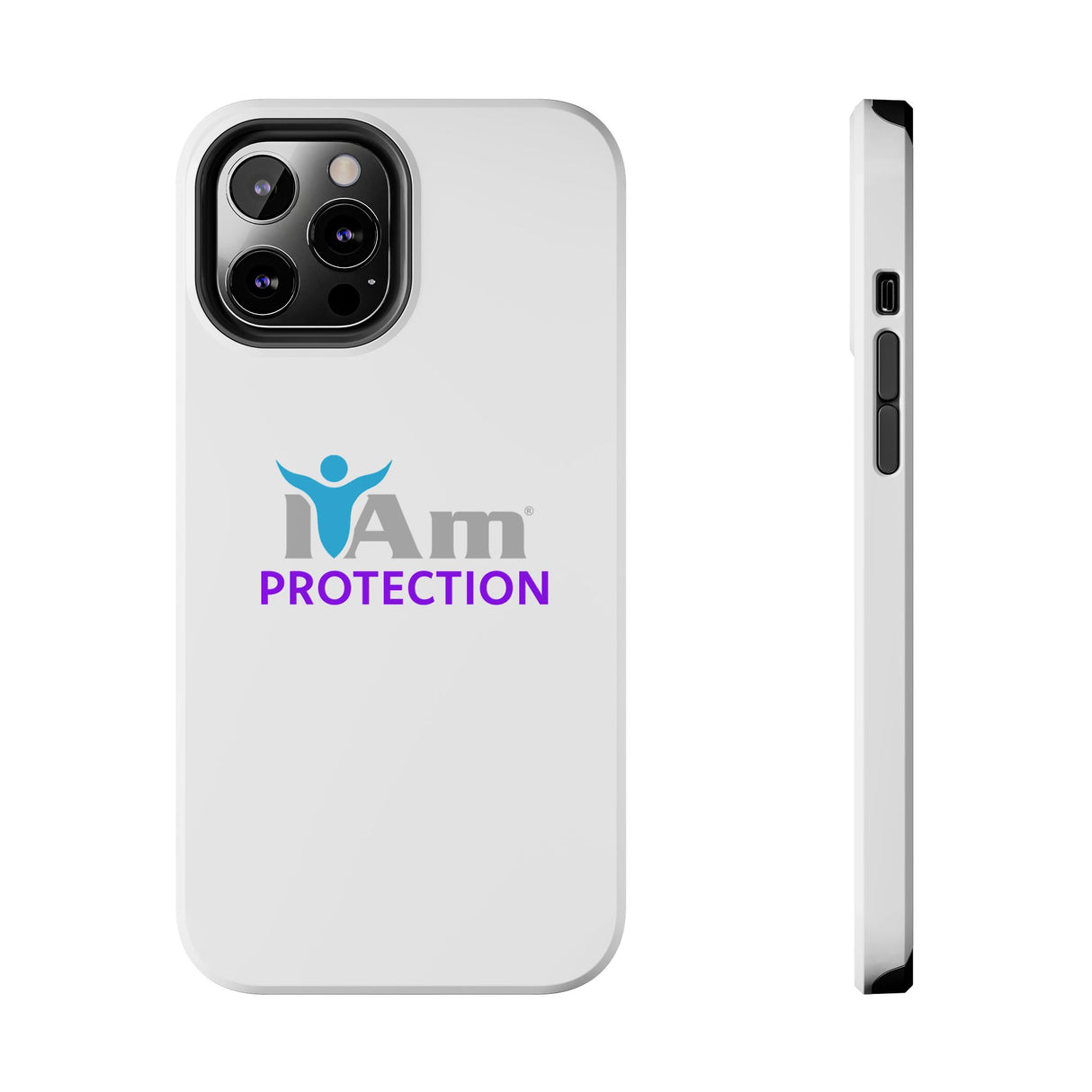 "I Am Protection" Affirmation Inspirational Tough Phone Case - I Am Protection Motivational Design