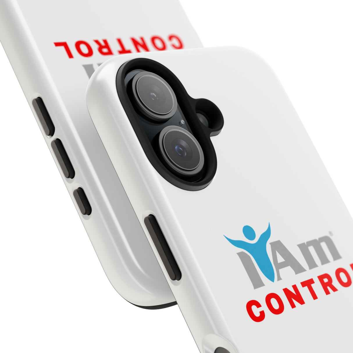 "I Am Control" Affirmation Inspirational Tough Phone Case - I Am Control Motivational Design