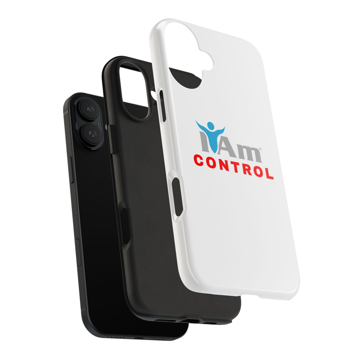 "I Am Control" Affirmation Inspirational Tough Phone Case - I Am Control Motivational Design