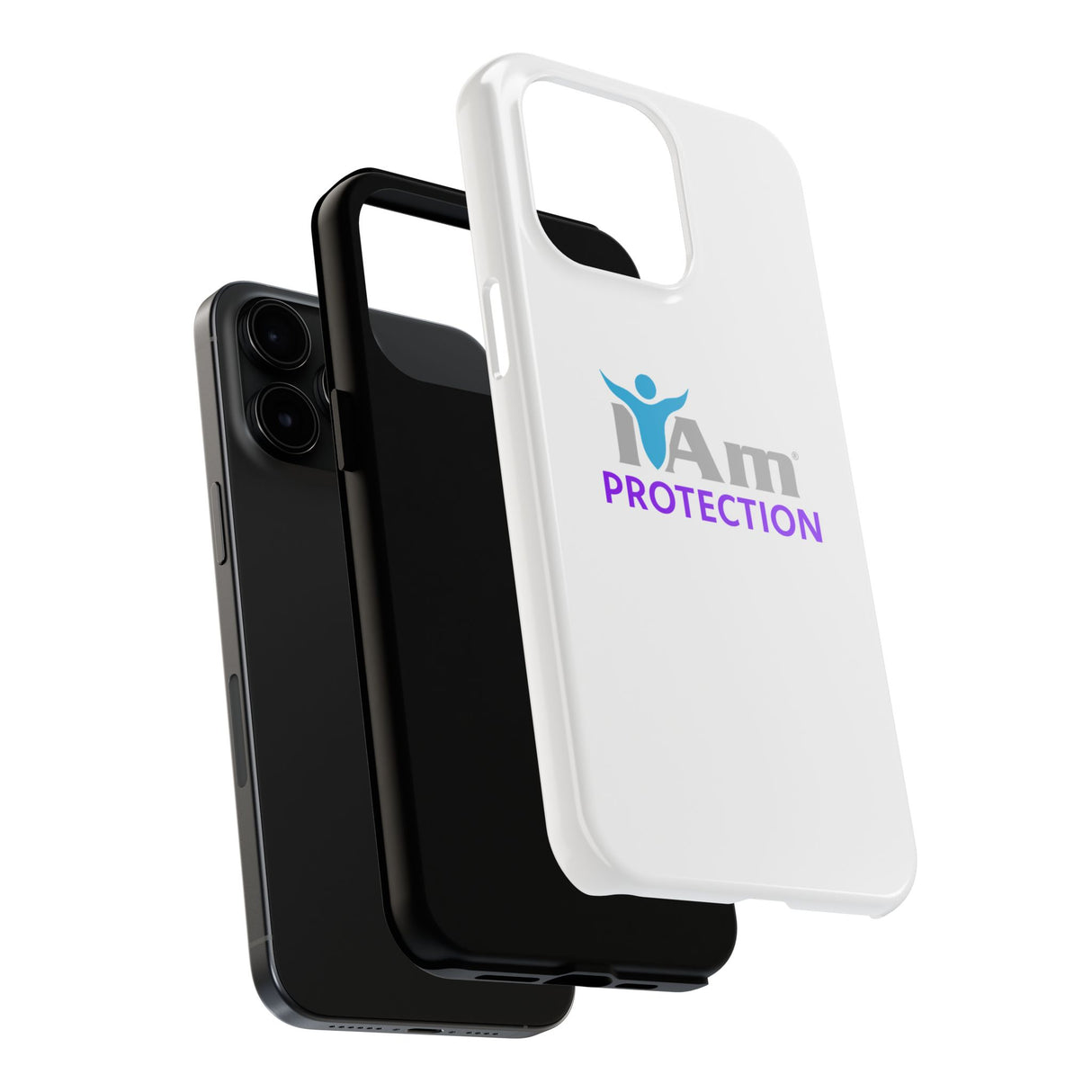 "I Am Protection" Affirmation Inspirational Tough Phone Case - I Am Protection Motivational Design