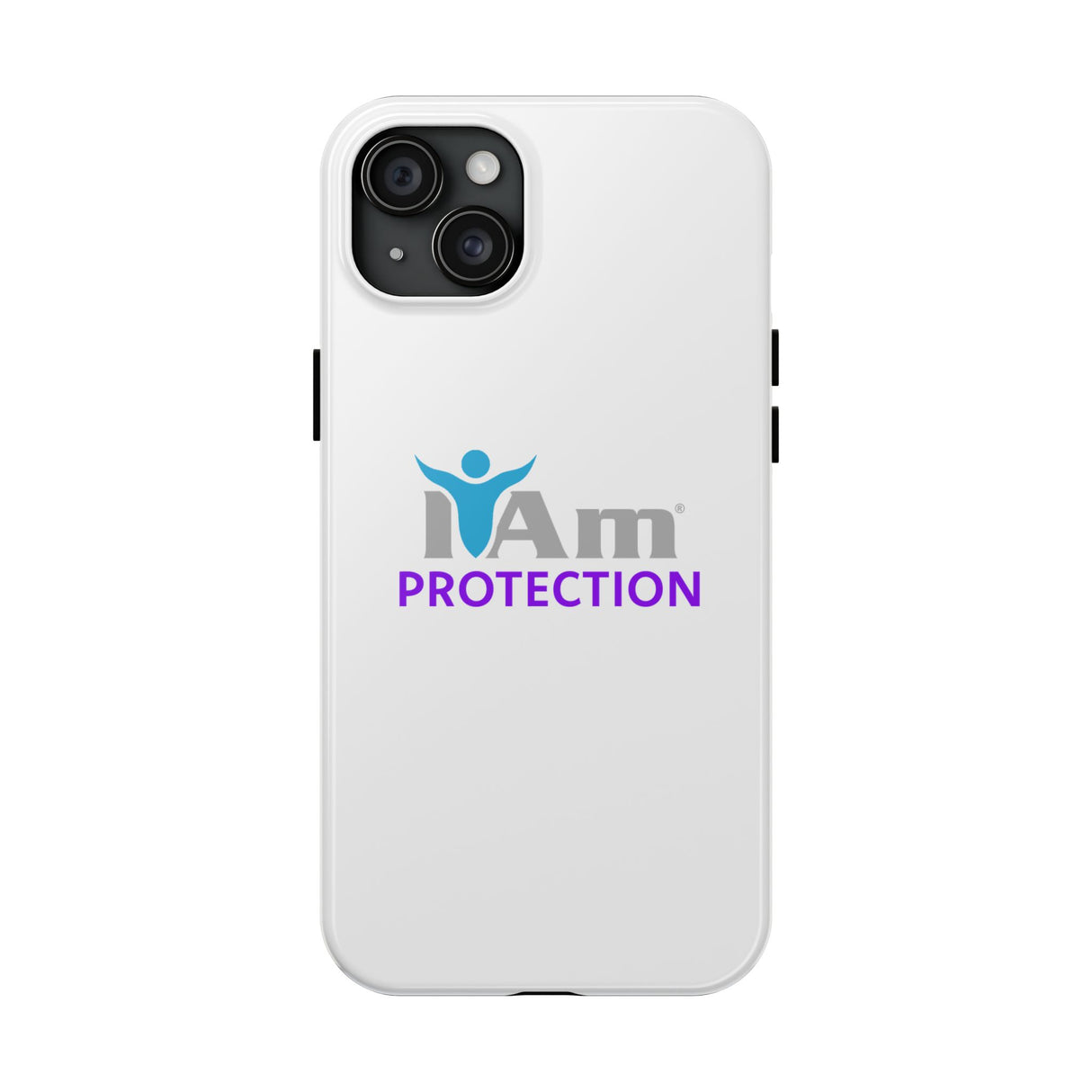 "I Am Protection" Affirmation Inspirational Tough Phone Case - I Am Protection Motivational Design