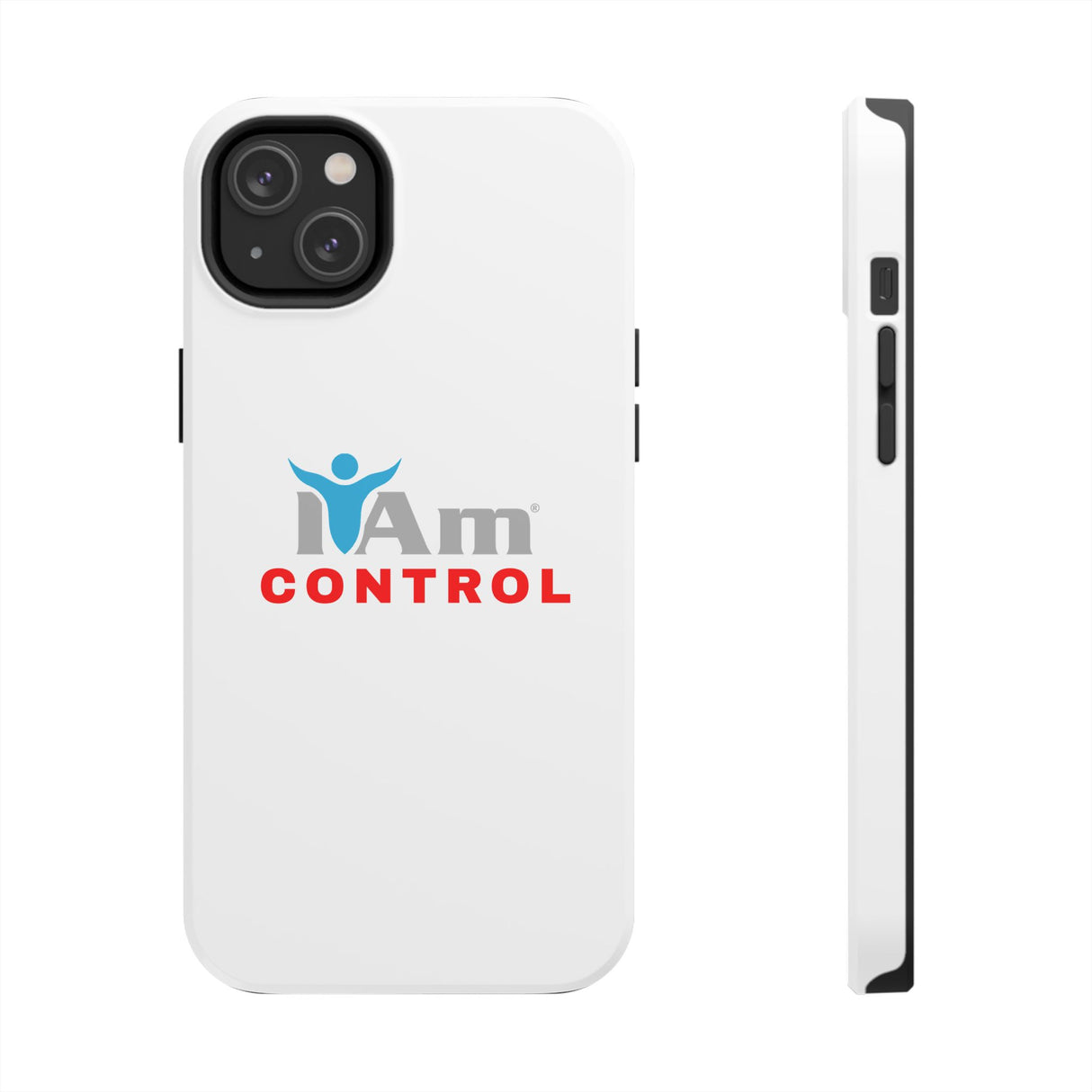 "I Am Control" Affirmation Inspirational Tough Phone Case - I Am Control Motivational Design