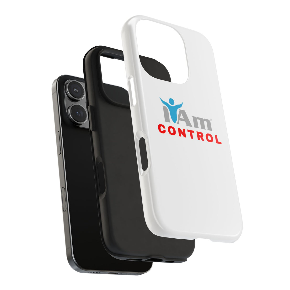 "I Am Control" Affirmation Inspirational Tough Phone Case - I Am Control Motivational Design