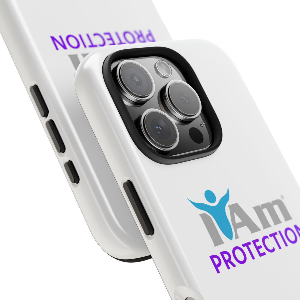 "I Am Protection" Affirmation Inspirational Tough Phone Case - I Am Protection Motivational Design