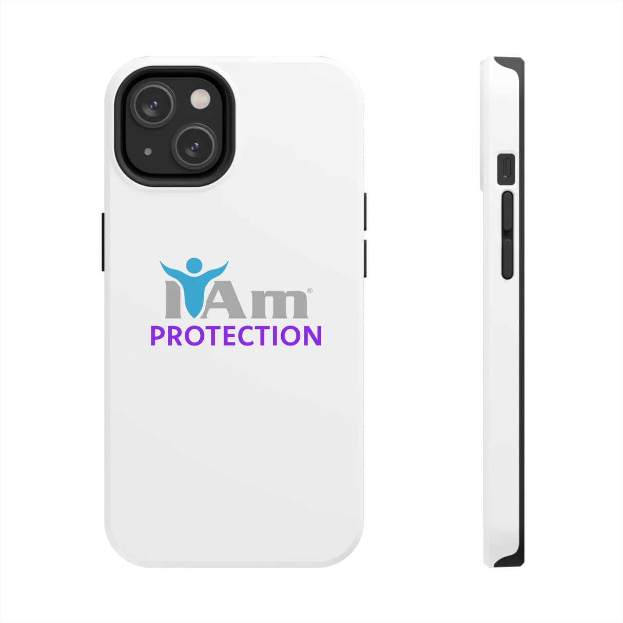 "I Am Protection" Affirmation Inspirational Tough Phone Case - I Am Protection Motivational Design