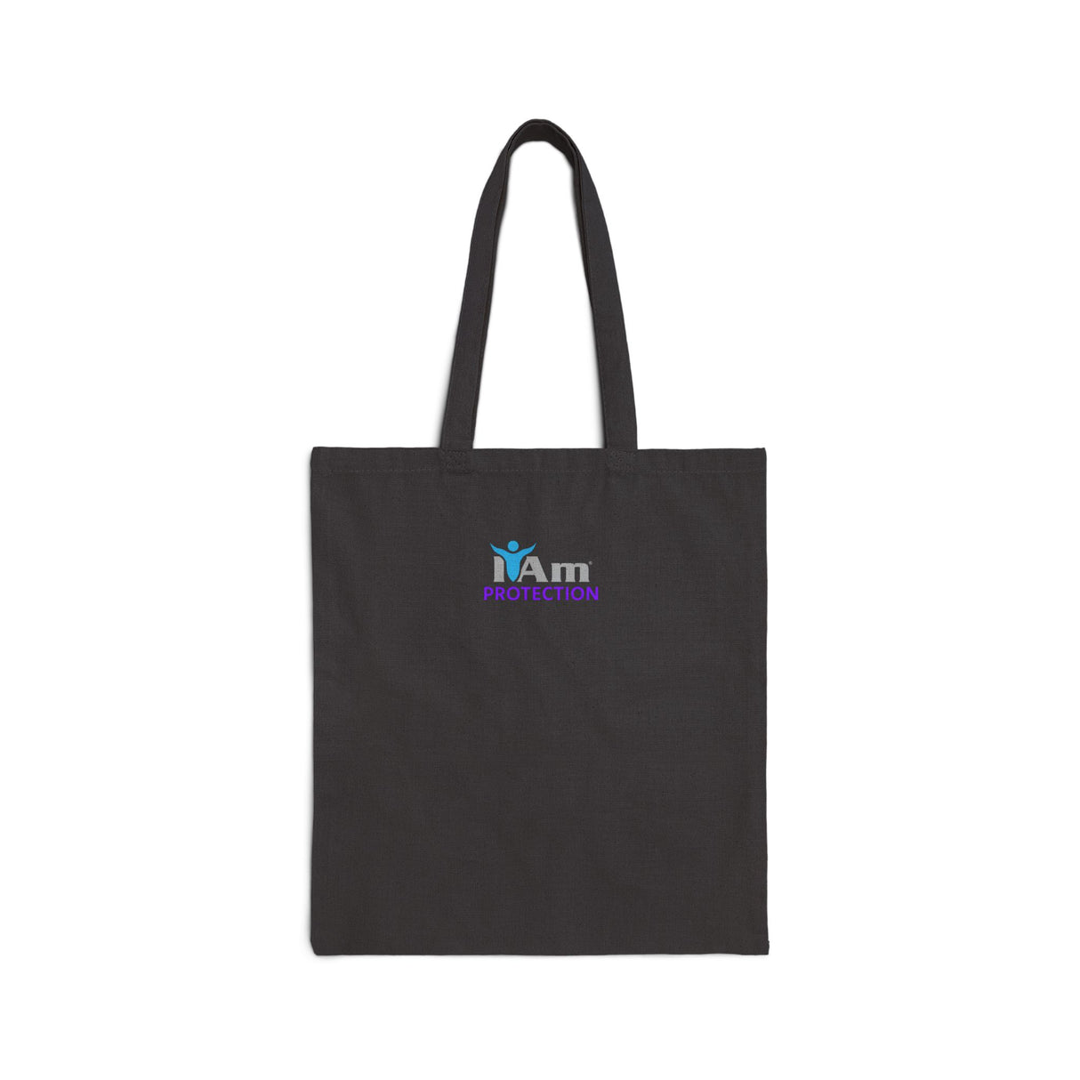 I Am Protection Cotton Canvas Tote Bag - Eco-Friendly Motivational Tote for Everyday Use