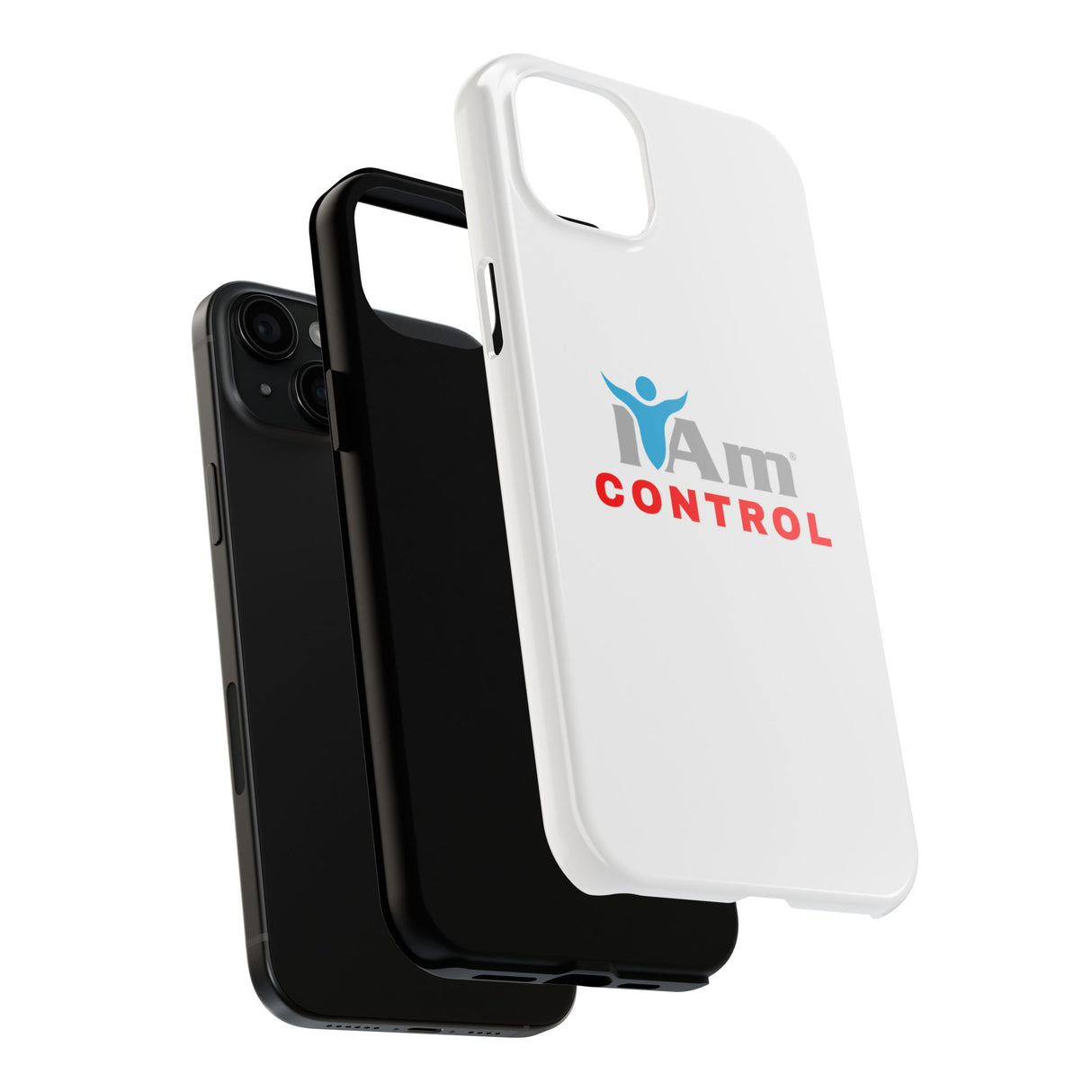"I Am Control" Affirmation Inspirational Tough Phone Case - I Am Control Motivational Design