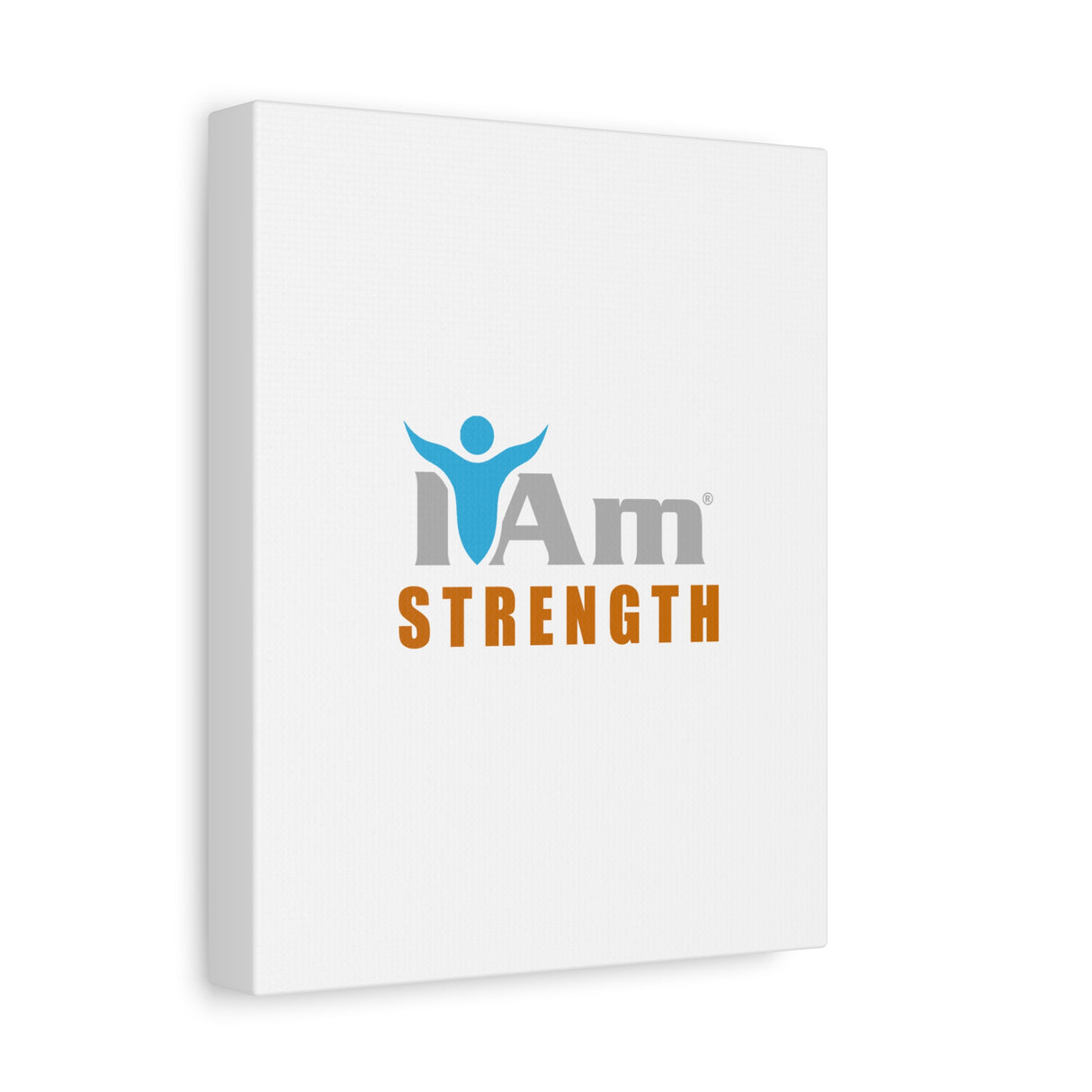 I Am Strength Canvas Wall Art - Inspirational Home Decor