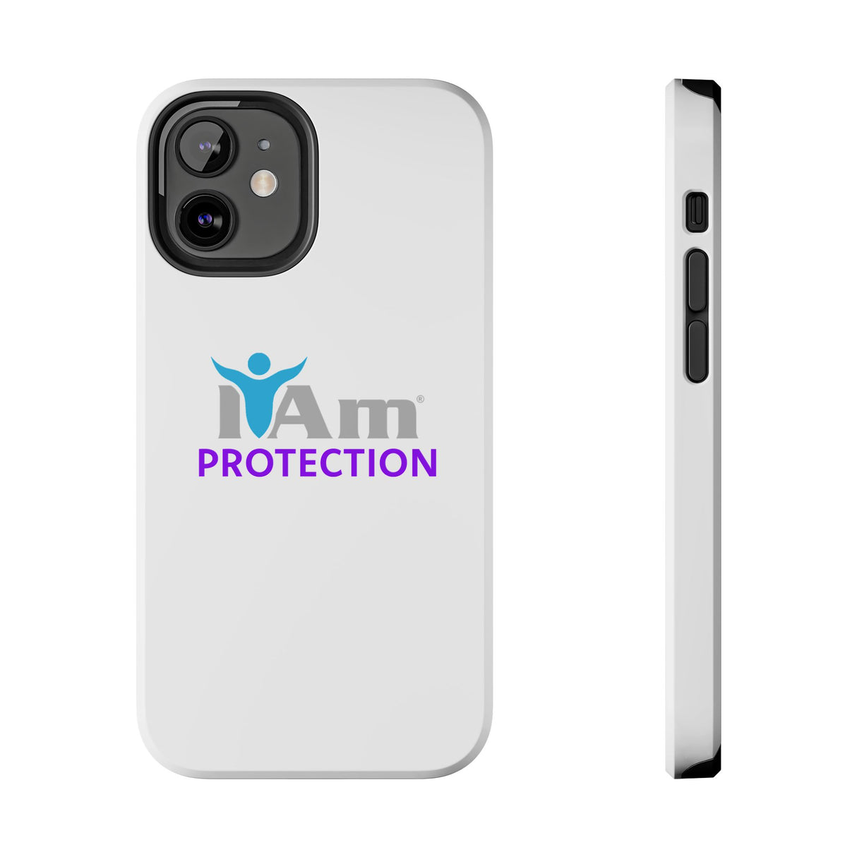 "I Am Protection" Affirmation Inspirational Tough Phone Case - I Am Protection Motivational Design
