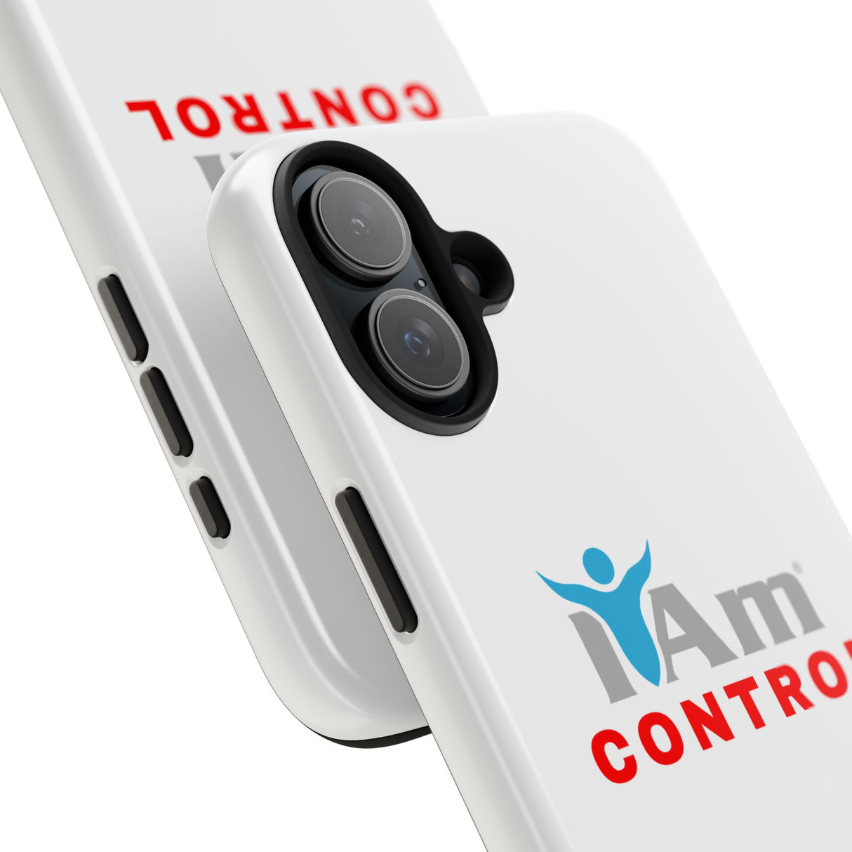 "I Am Control" Affirmation Inspirational Tough Phone Case - I Am Control Motivational Design