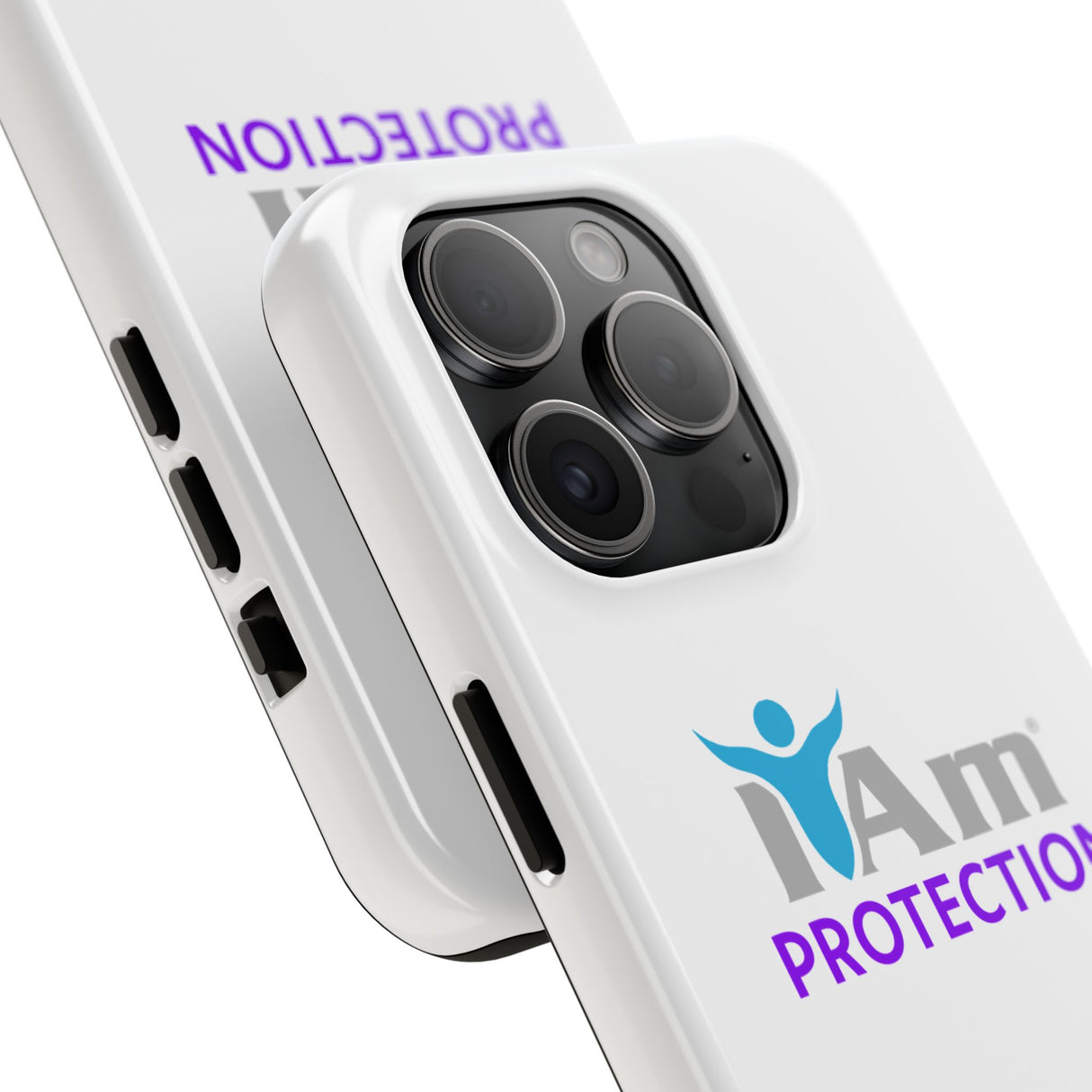 "I Am Protection" Affirmation Inspirational Tough Phone Case - I Am Protection Motivational Design