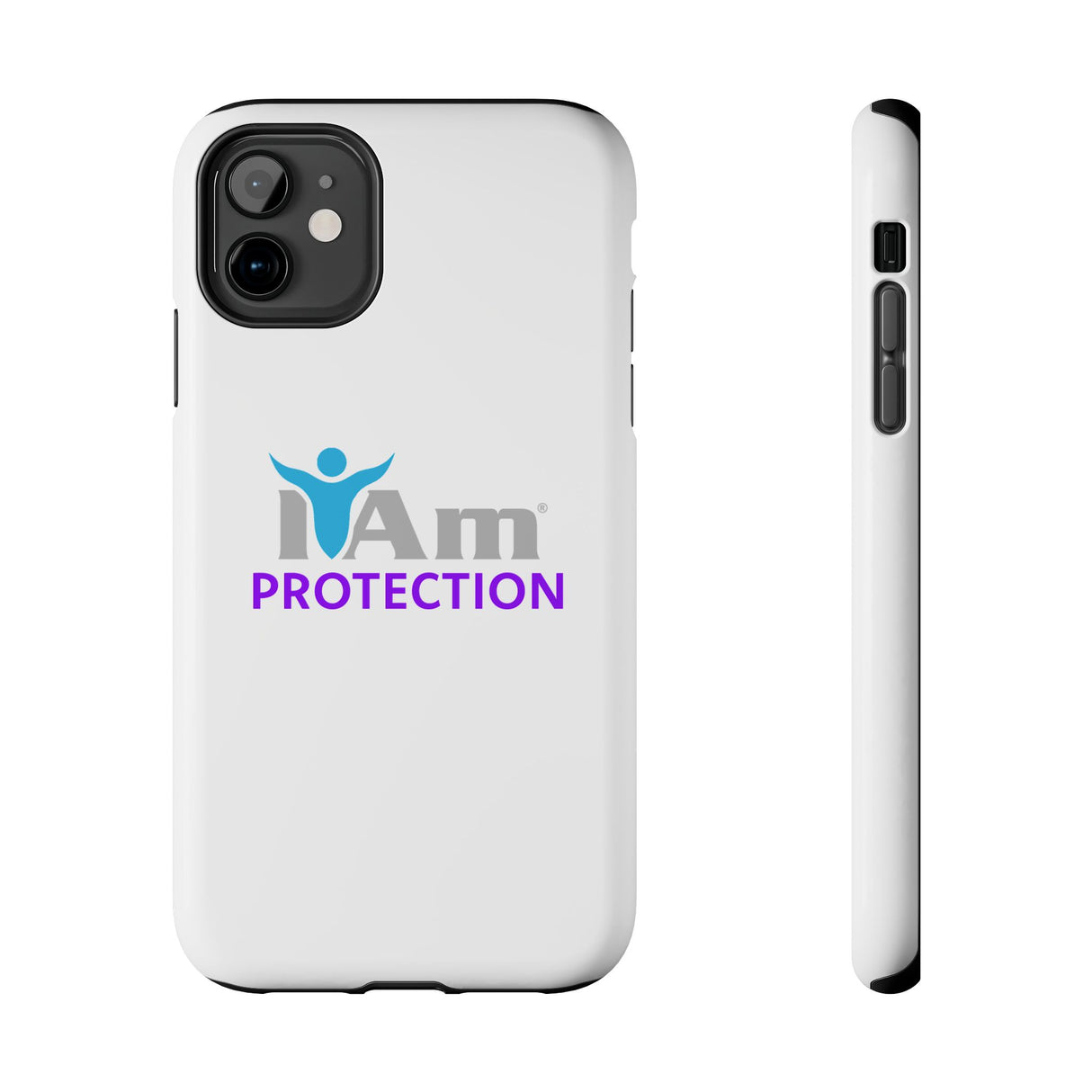 "I Am Protection" Affirmation Inspirational Tough Phone Case - I Am Protection Motivational Design