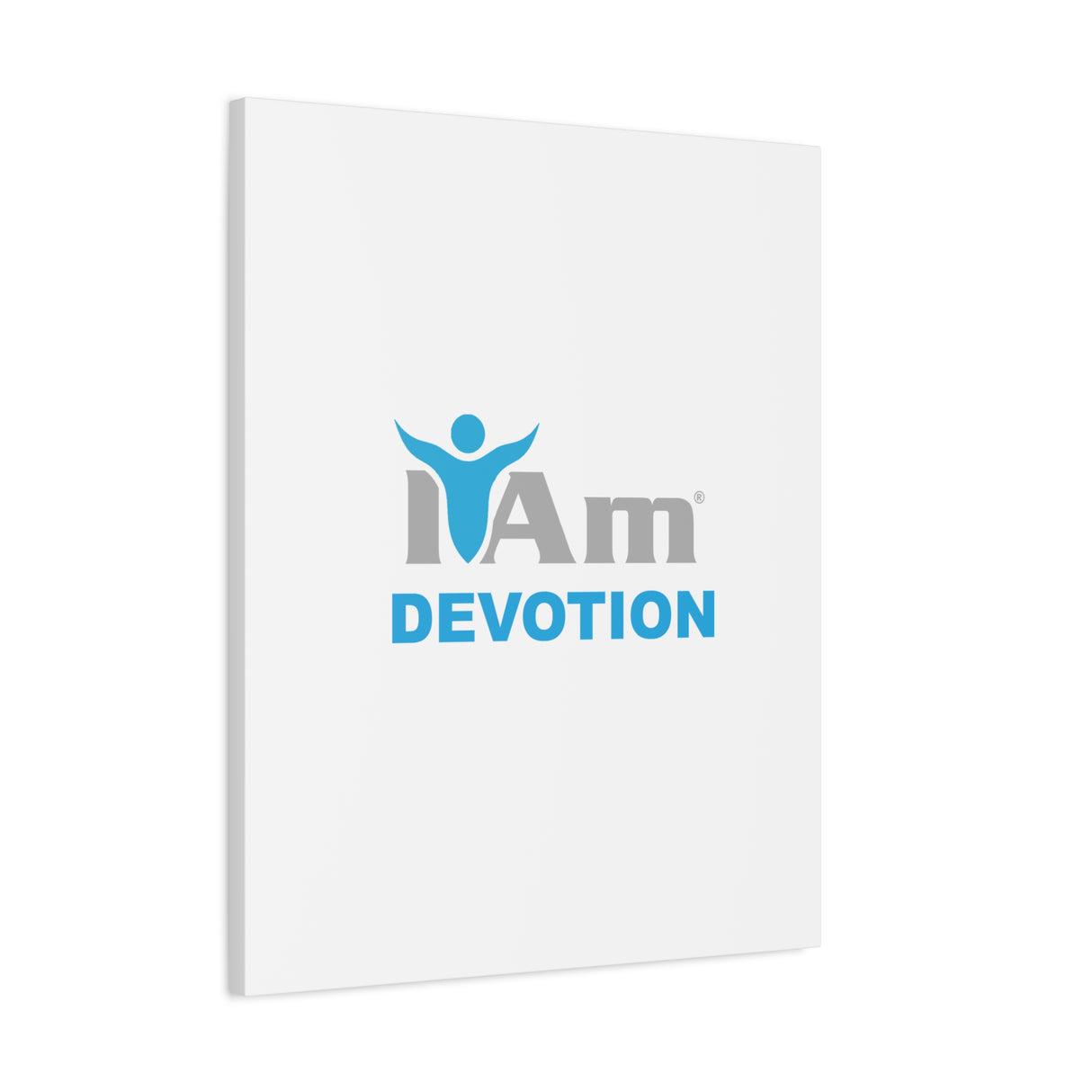 I Am Devotion Canvas Wall Art - Inspirational Home Decor
