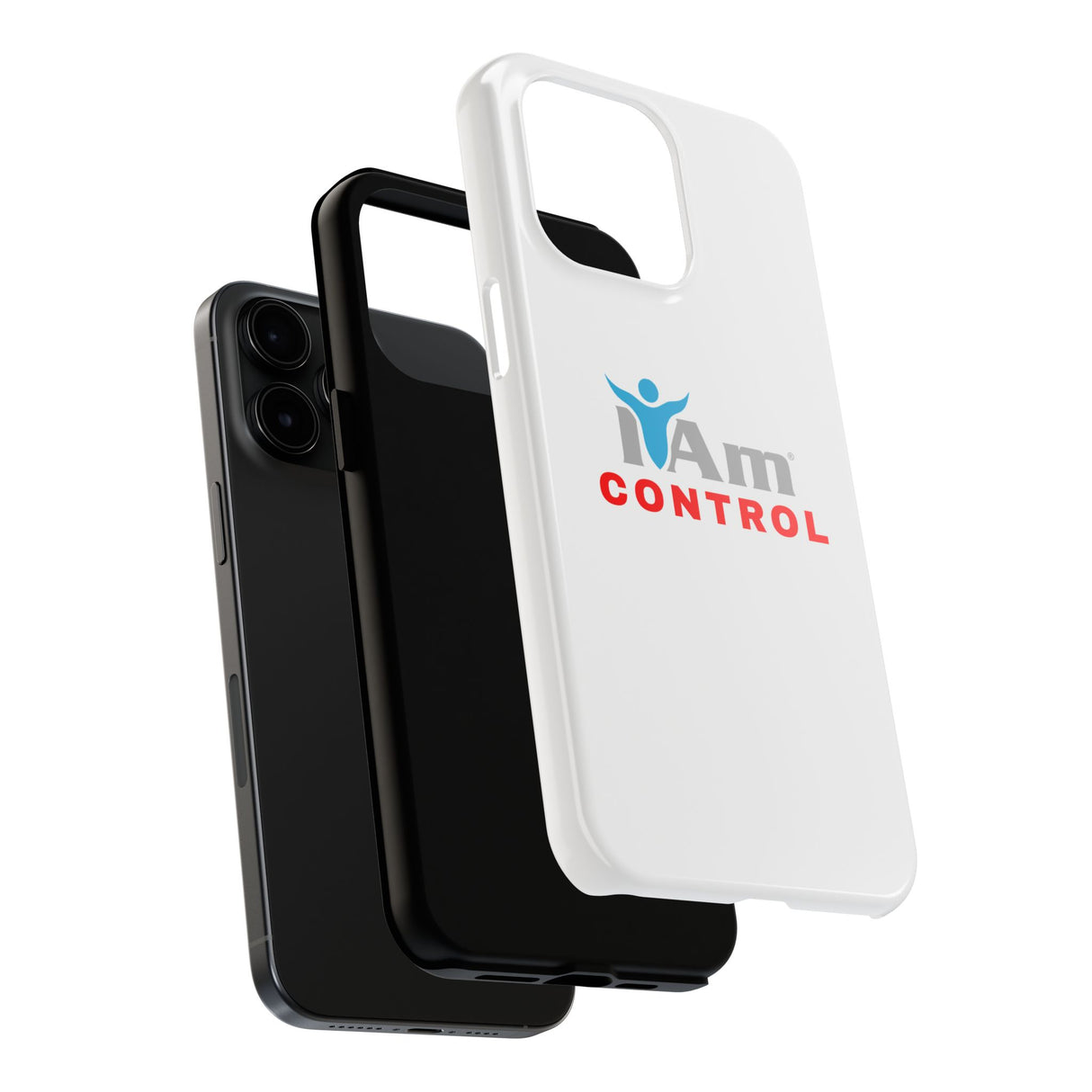 "I Am Control" Affirmation Inspirational Tough Phone Case - I Am Control Motivational Design