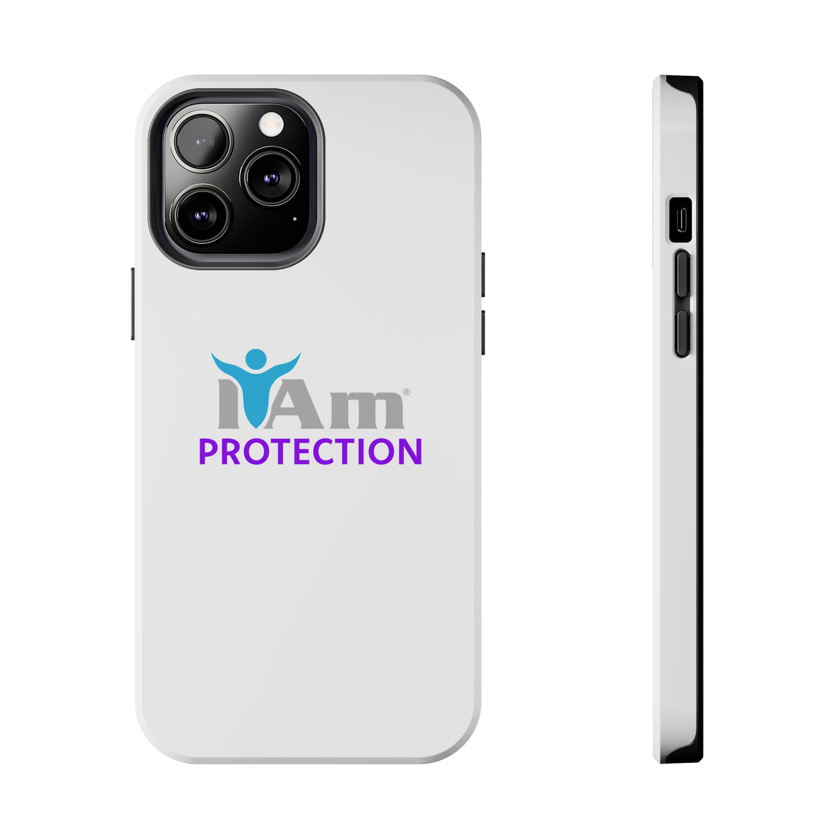 "I Am Protection" Affirmation Inspirational Tough Phone Case - I Am Protection Motivational Design