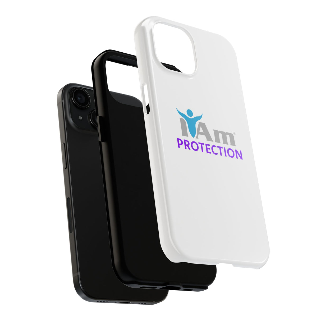 "I Am Protection" Affirmation Inspirational Tough Phone Case - I Am Protection Motivational Design