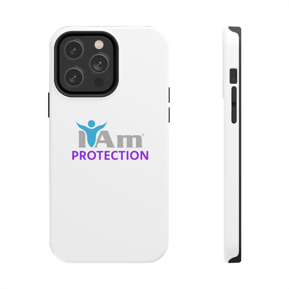 "I Am Protection" Affirmation Inspirational Tough Phone Case - I Am Protection Motivational Design