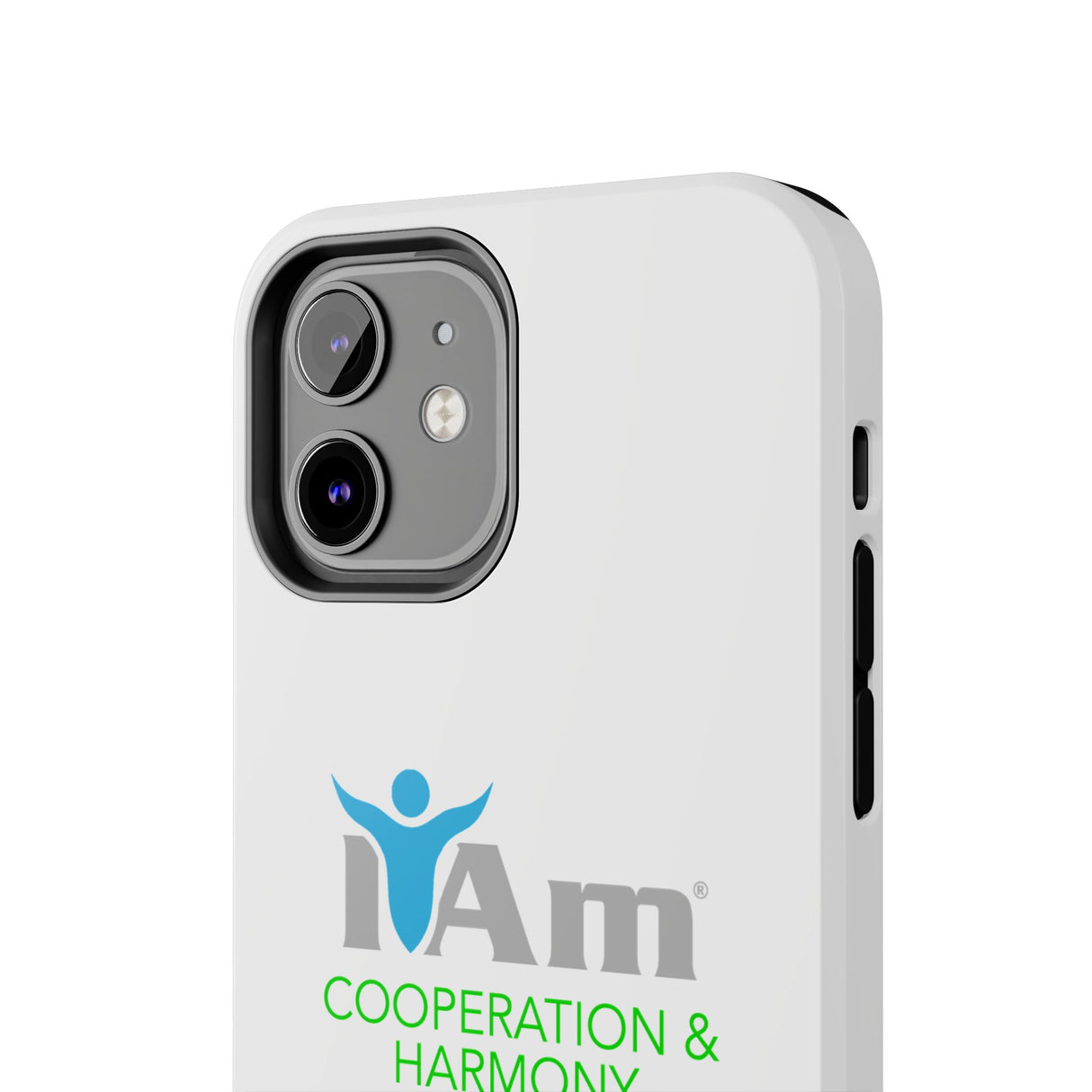 "I Am Cooperation and Harmony" Affirmation Inspirational Tough Phone Case - I Am Cooperation and Harmony Motivational Design