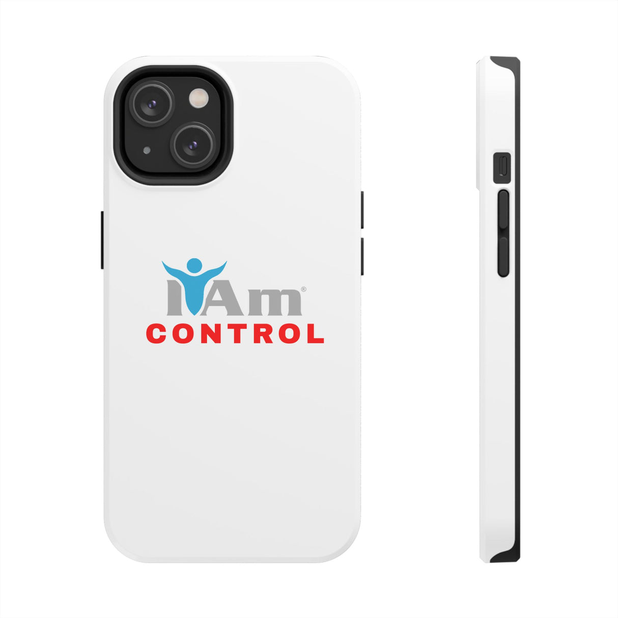 "I Am Control" Affirmation Inspirational Tough Phone Case - I Am Control Motivational Design