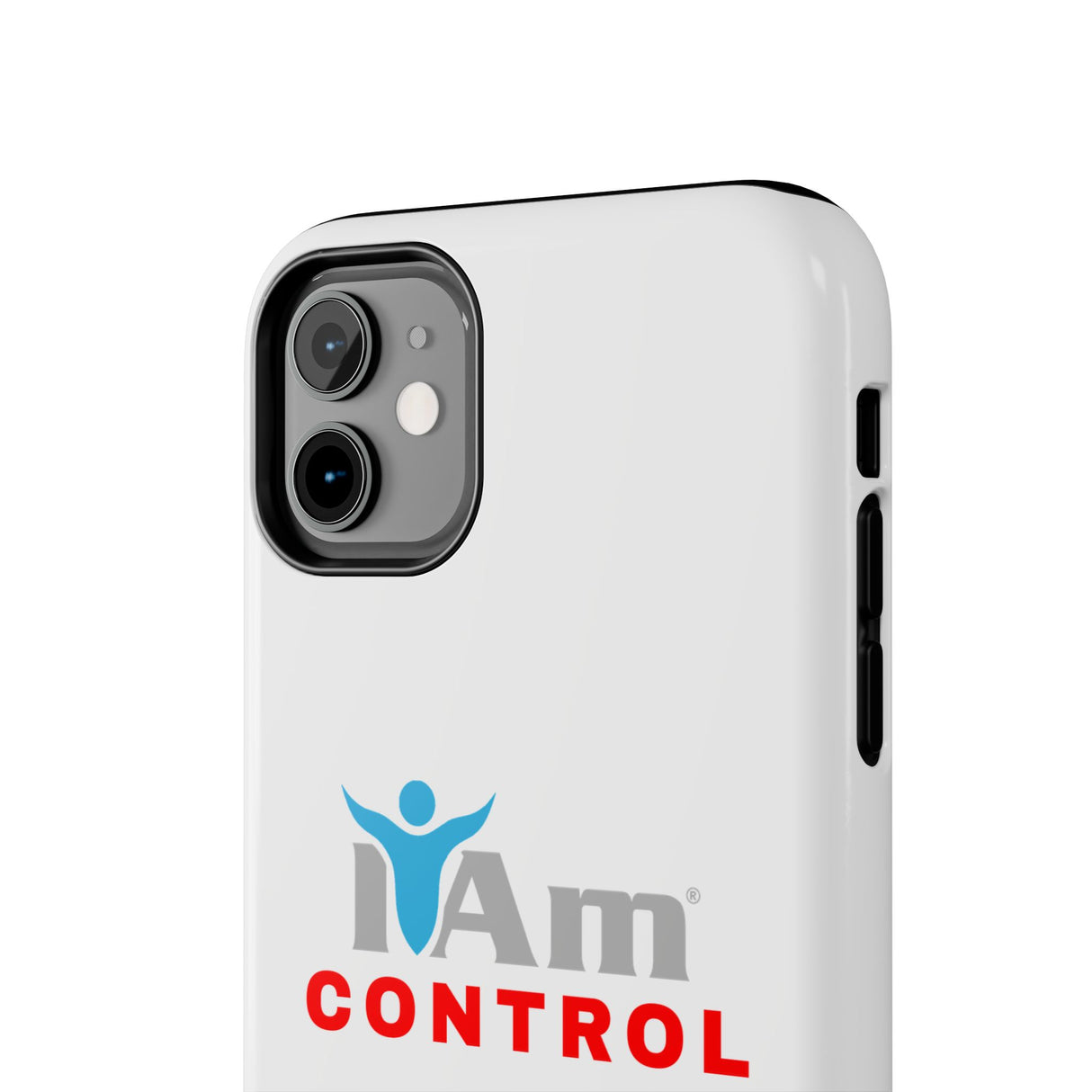 "I Am Control" Affirmation Inspirational Tough Phone Case - I Am Control Motivational Design