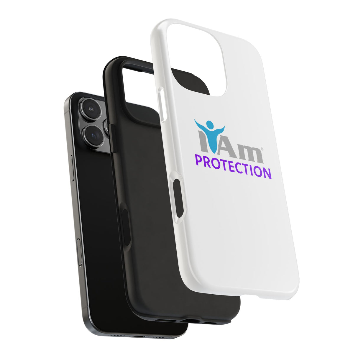 "I Am Protection" Affirmation Inspirational Tough Phone Case - I Am Protection Motivational Design
