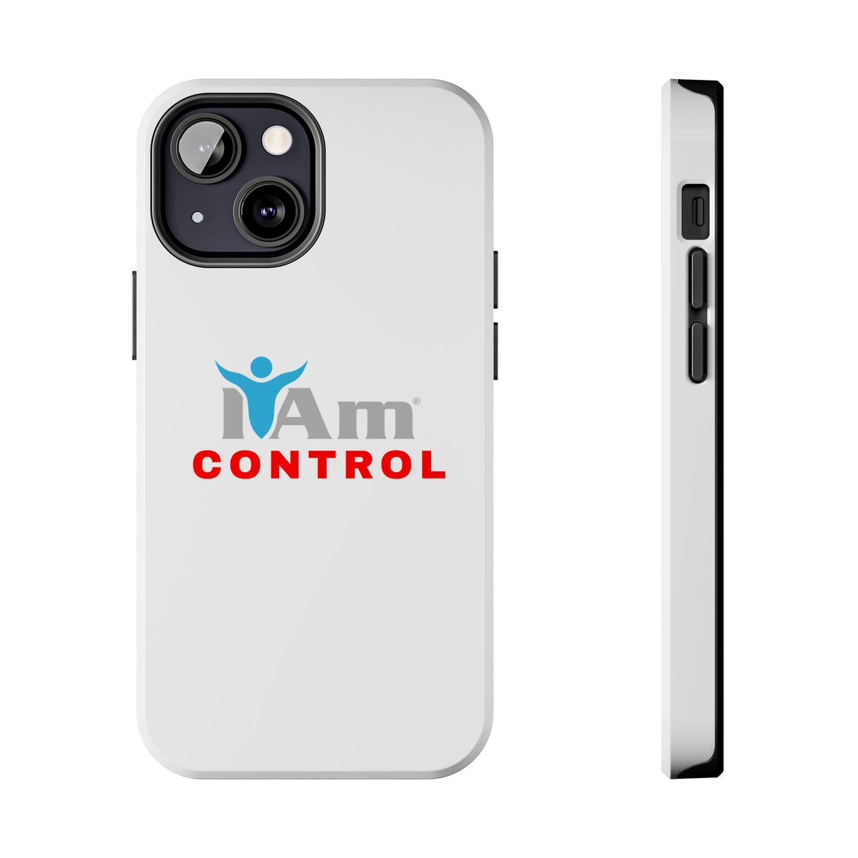 "I Am Control" Affirmation Inspirational Tough Phone Case - I Am Control Motivational Design