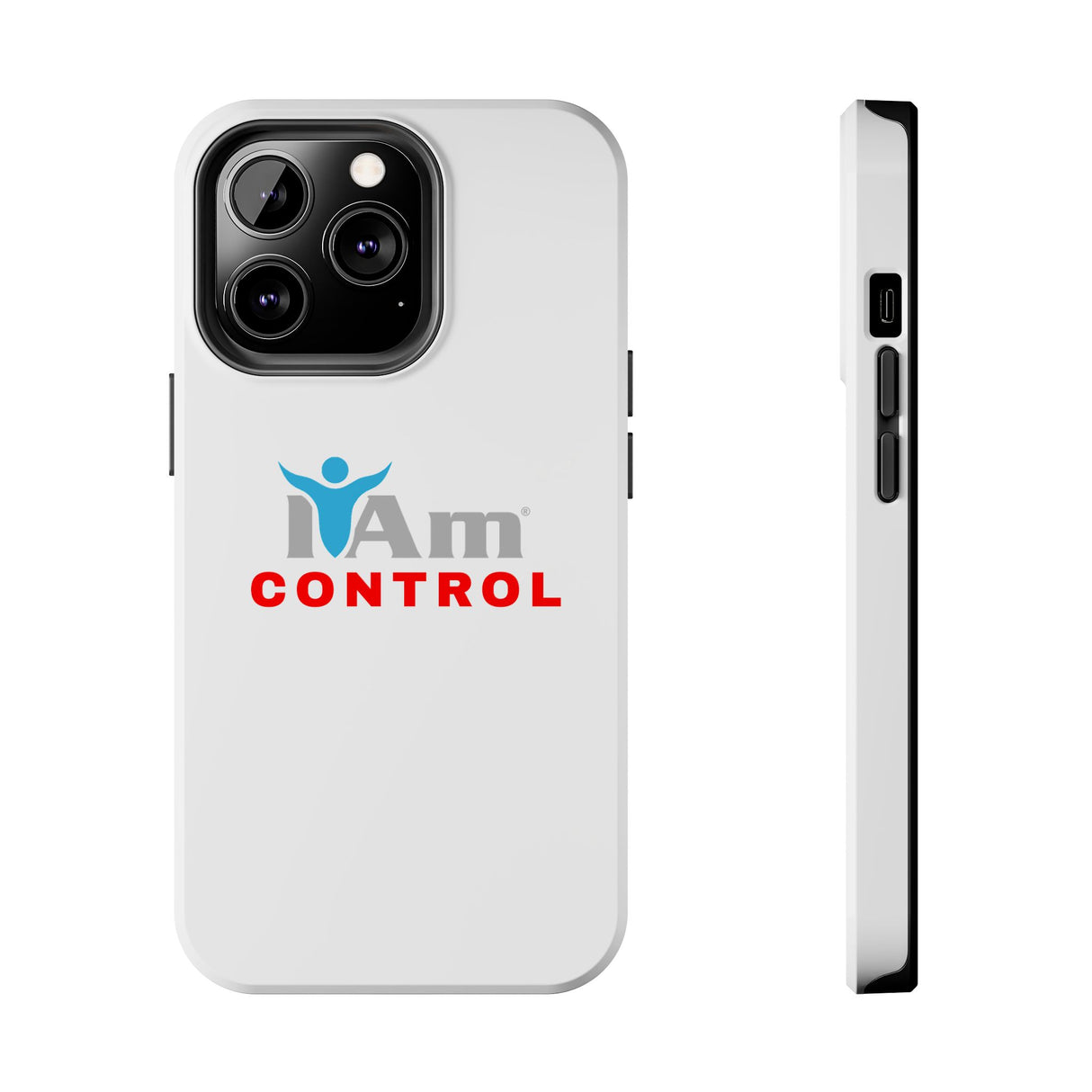 "I Am Control" Affirmation Inspirational Tough Phone Case - I Am Control Motivational Design