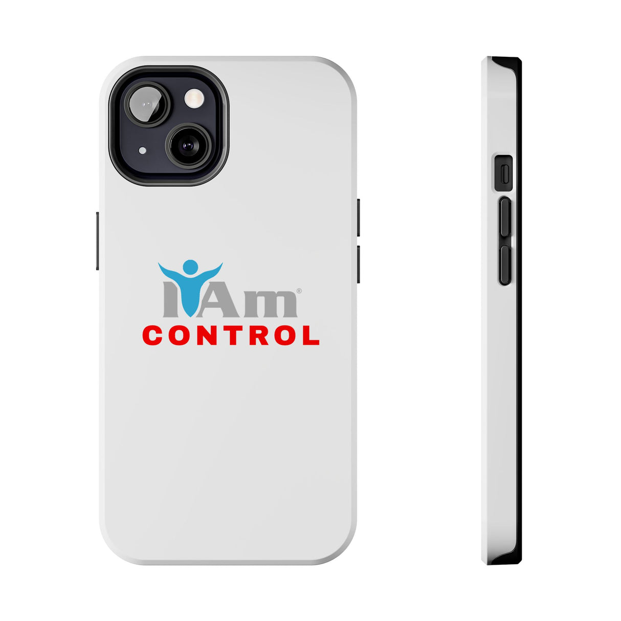 "I Am Control" Affirmation Inspirational Tough Phone Case - I Am Control Motivational Design