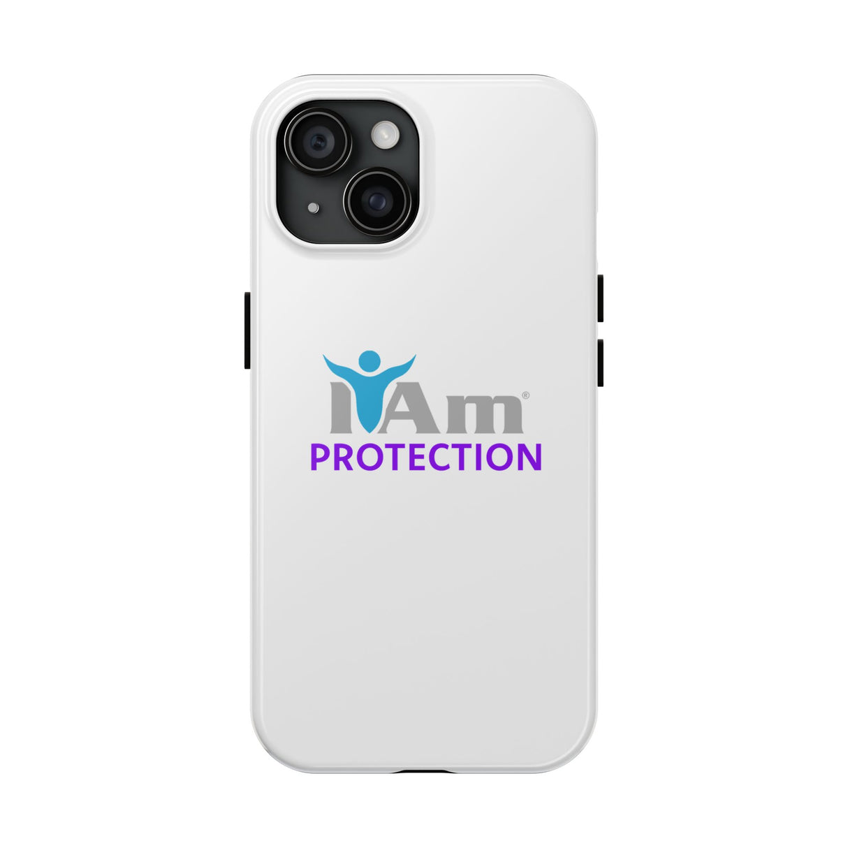 "I Am Protection" Affirmation Inspirational Tough Phone Case - I Am Protection Motivational Design