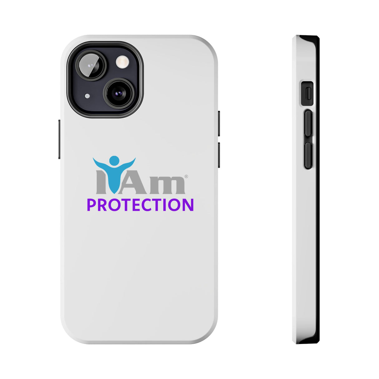 "I Am Protection" Affirmation Inspirational Tough Phone Case - I Am Protection Motivational Design