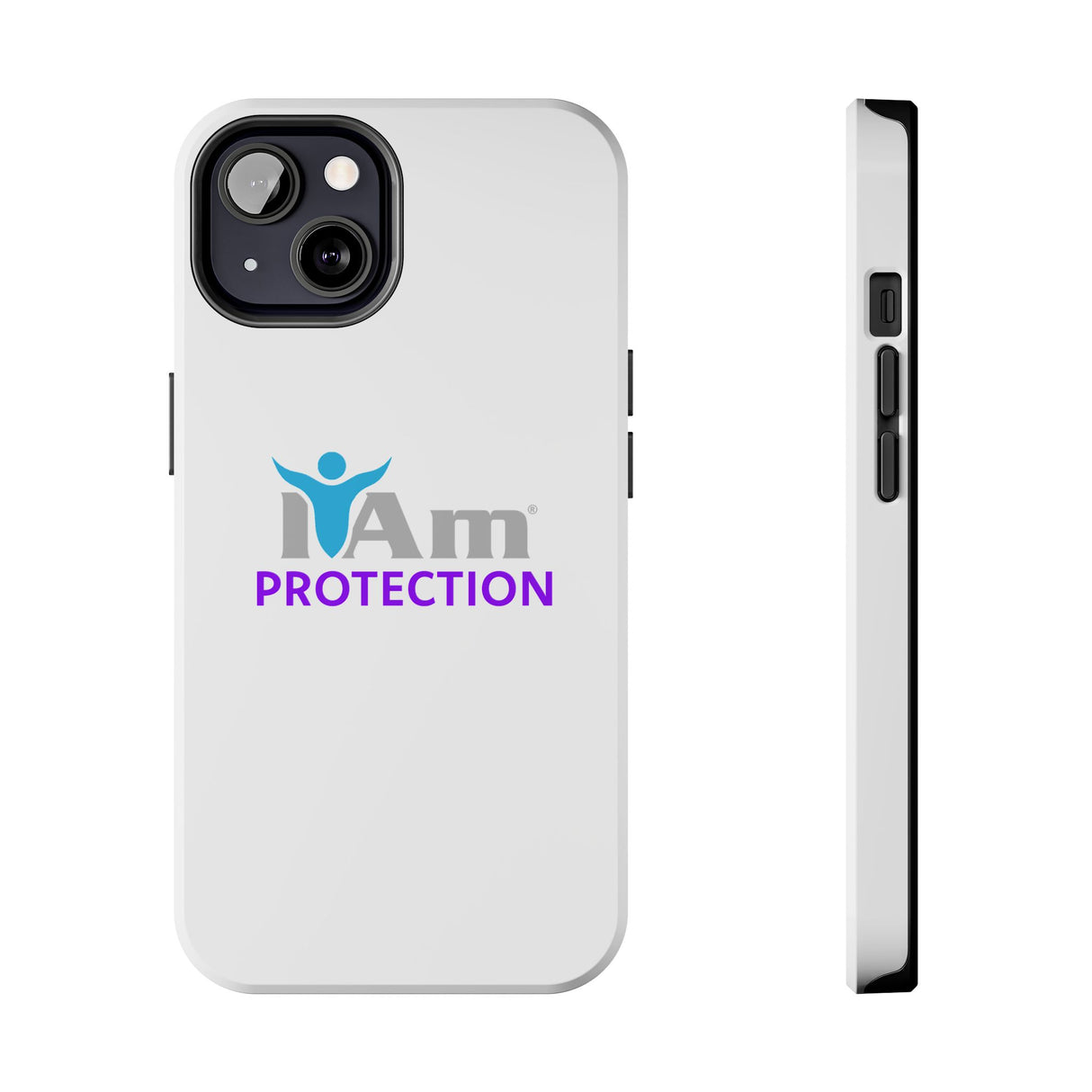 "I Am Protection" Affirmation Inspirational Tough Phone Case - I Am Protection Motivational Design