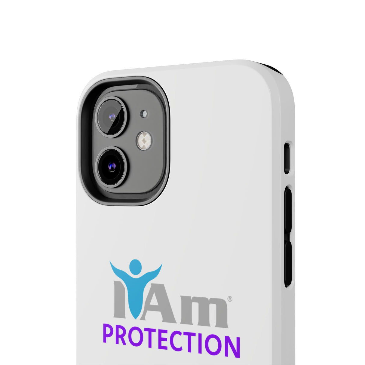 "I Am Protection" Affirmation Inspirational Tough Phone Case - I Am Protection Motivational Design