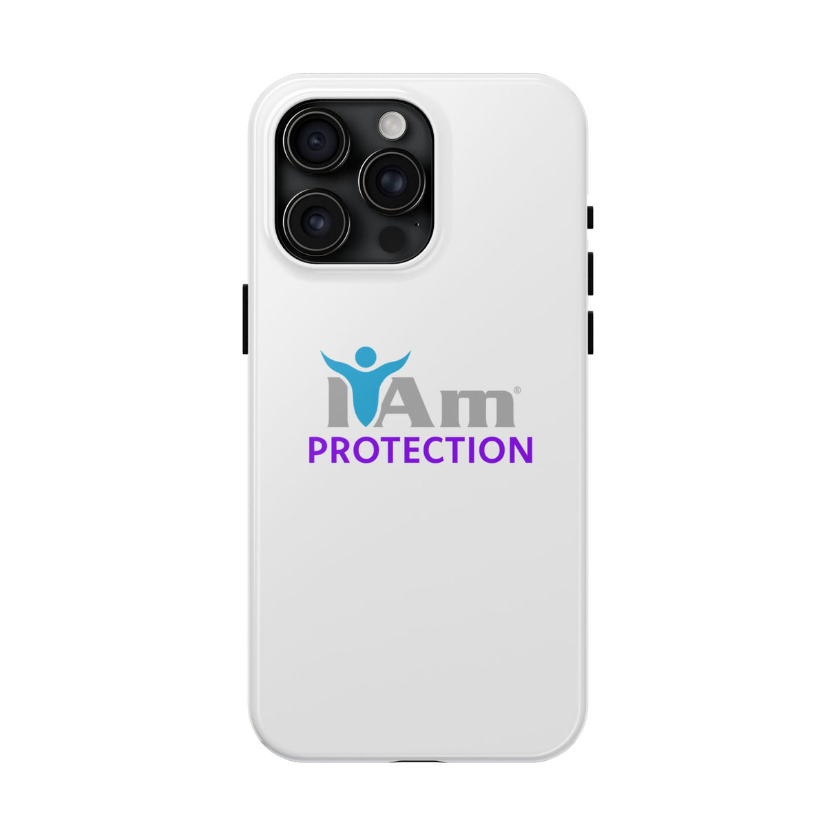 "I Am Protection" Affirmation Inspirational Tough Phone Case - I Am Protection Motivational Design