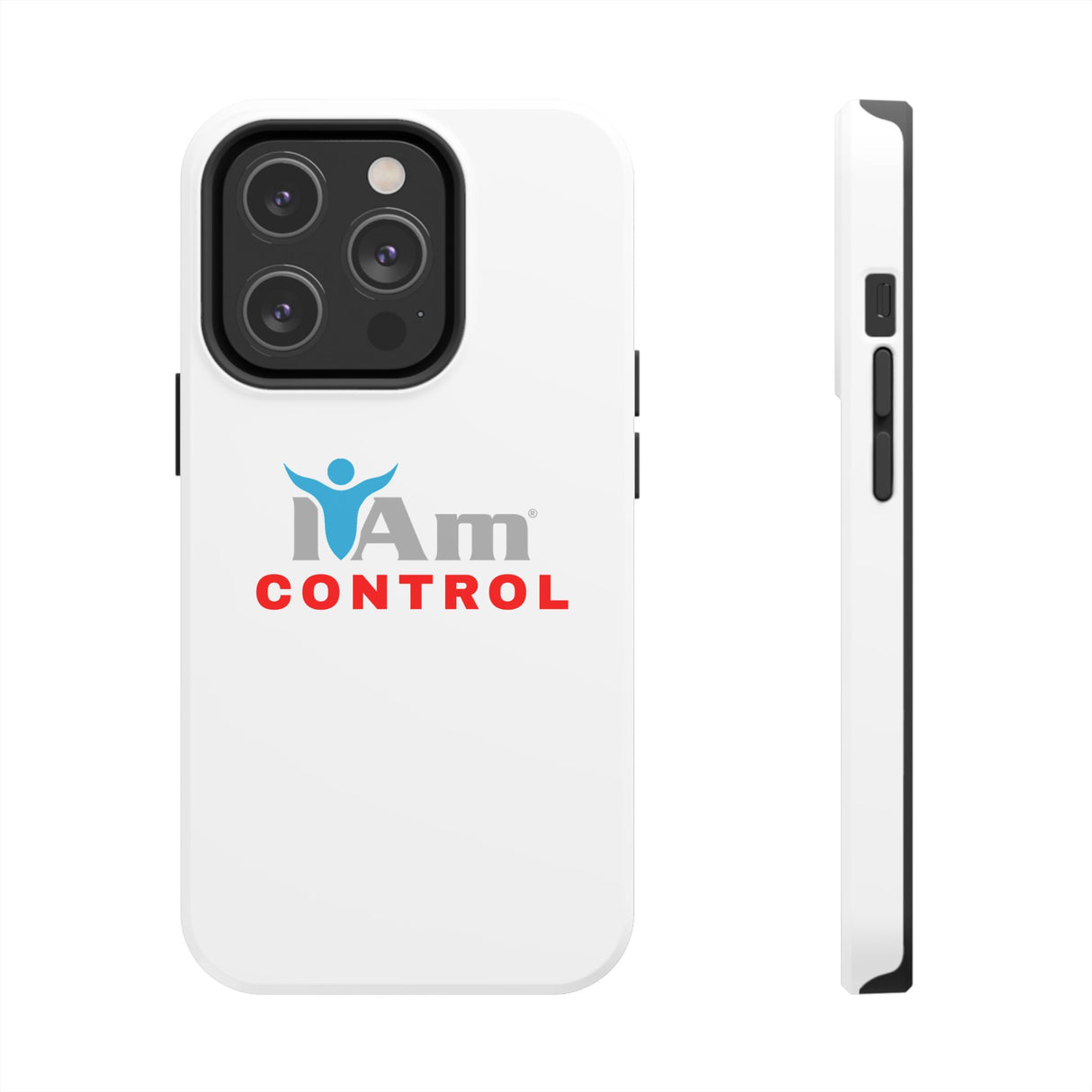 "I Am Control" Affirmation Inspirational Tough Phone Case - I Am Control Motivational Design
