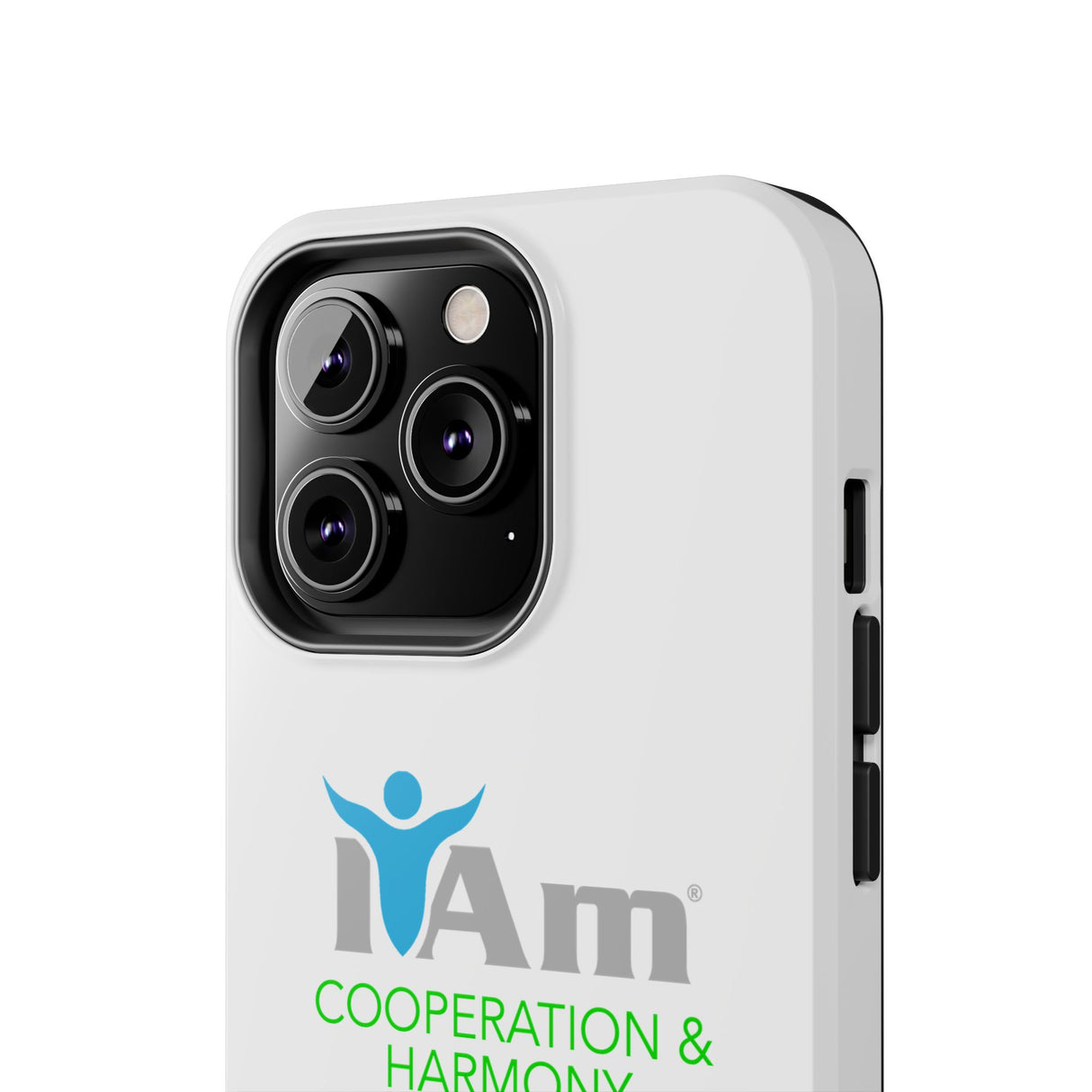 "I Am Cooperation and Harmony" Affirmation Inspirational Tough Phone Case - I Am Cooperation and Harmony Motivational Design