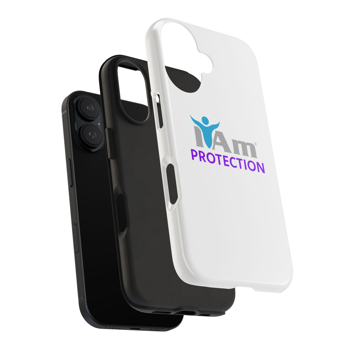 "I Am Protection" Affirmation Inspirational Tough Phone Case - I Am Protection Motivational Design