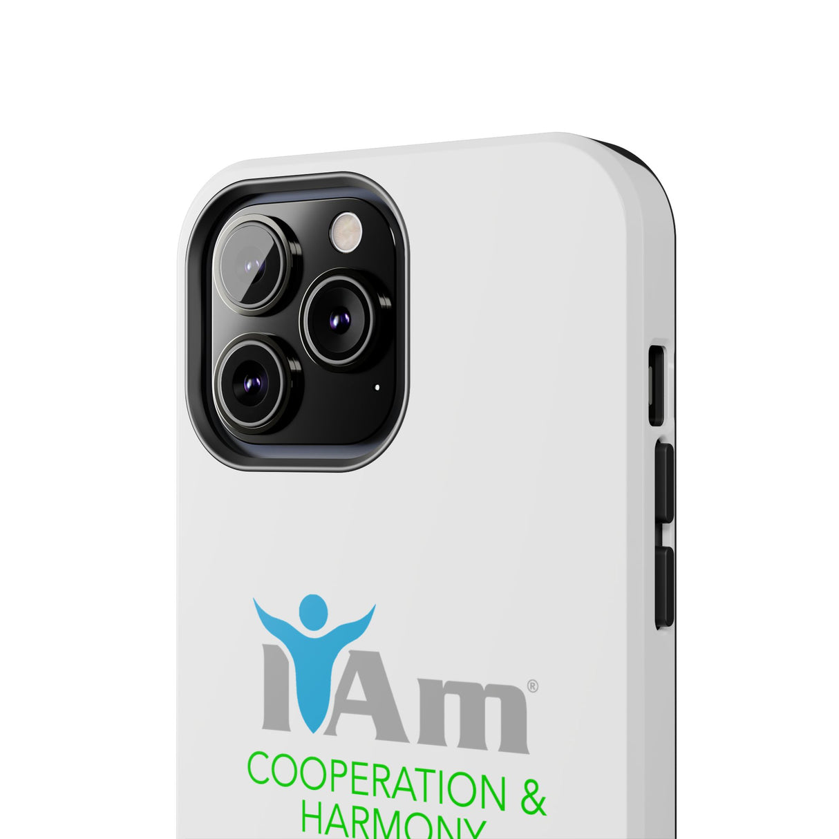 "I Am Cooperation and Harmony" Affirmation Inspirational Tough Phone Case - I Am Cooperation and Harmony Motivational Design