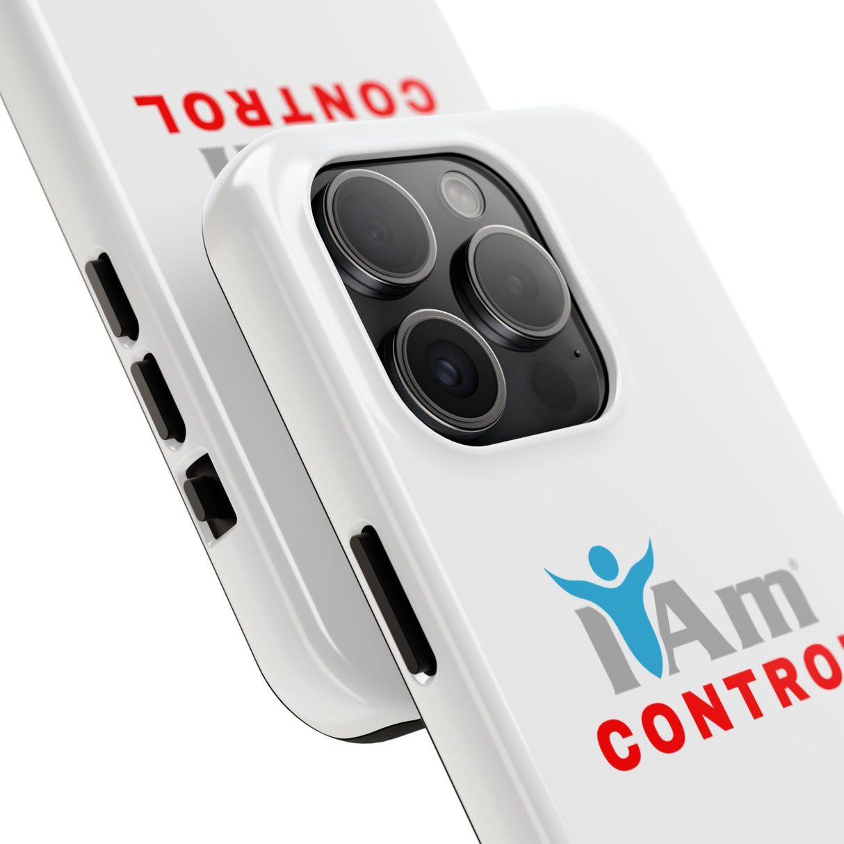 "I Am Control" Affirmation Inspirational Tough Phone Case - I Am Control Motivational Design