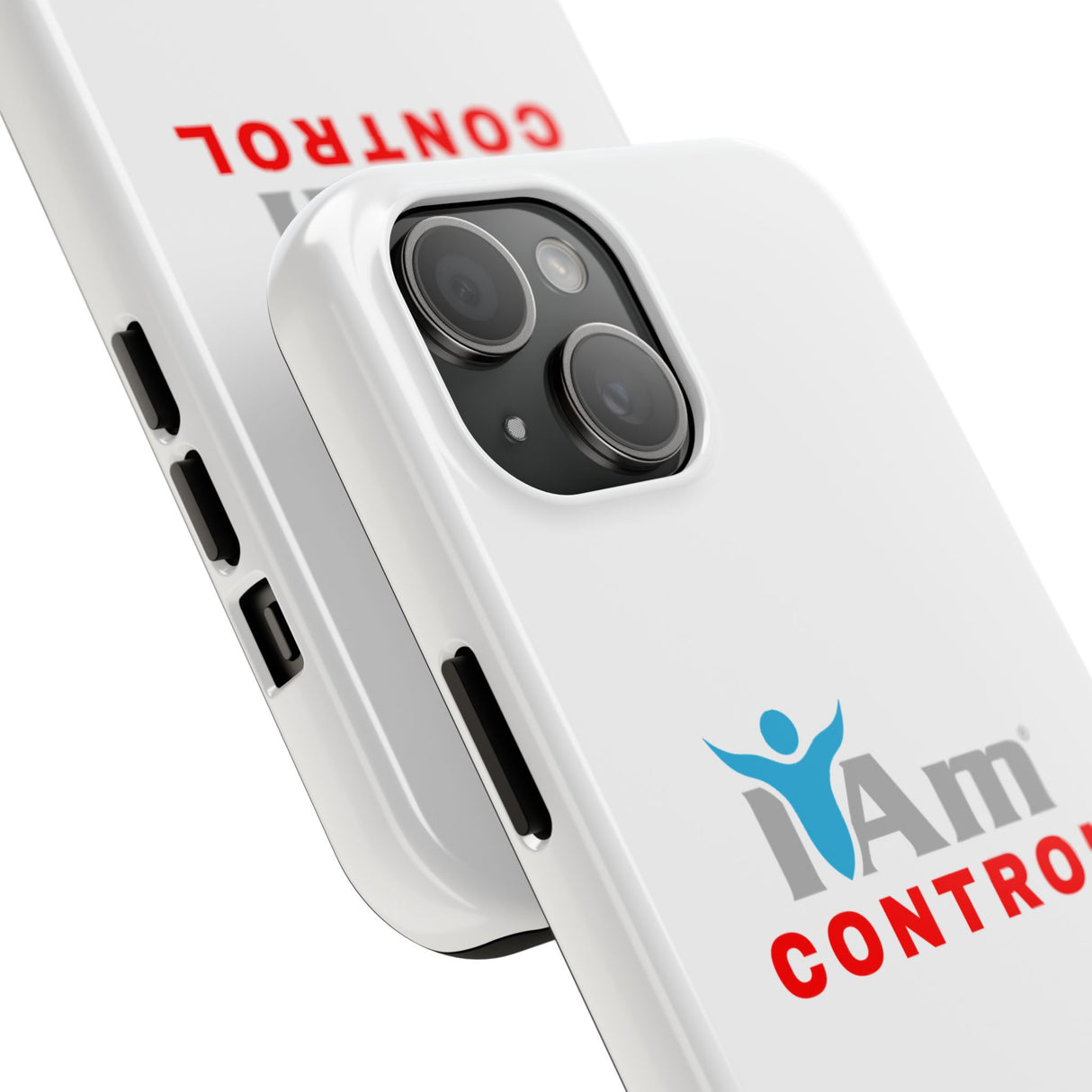 "I Am Control" Affirmation Inspirational Tough Phone Case - I Am Control Motivational Design