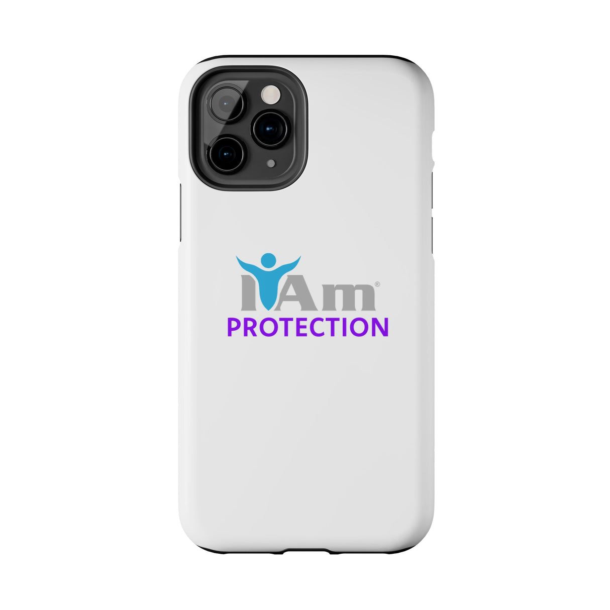 "I Am Protection" Affirmation Inspirational Tough Phone Case - I Am Protection Motivational Design
